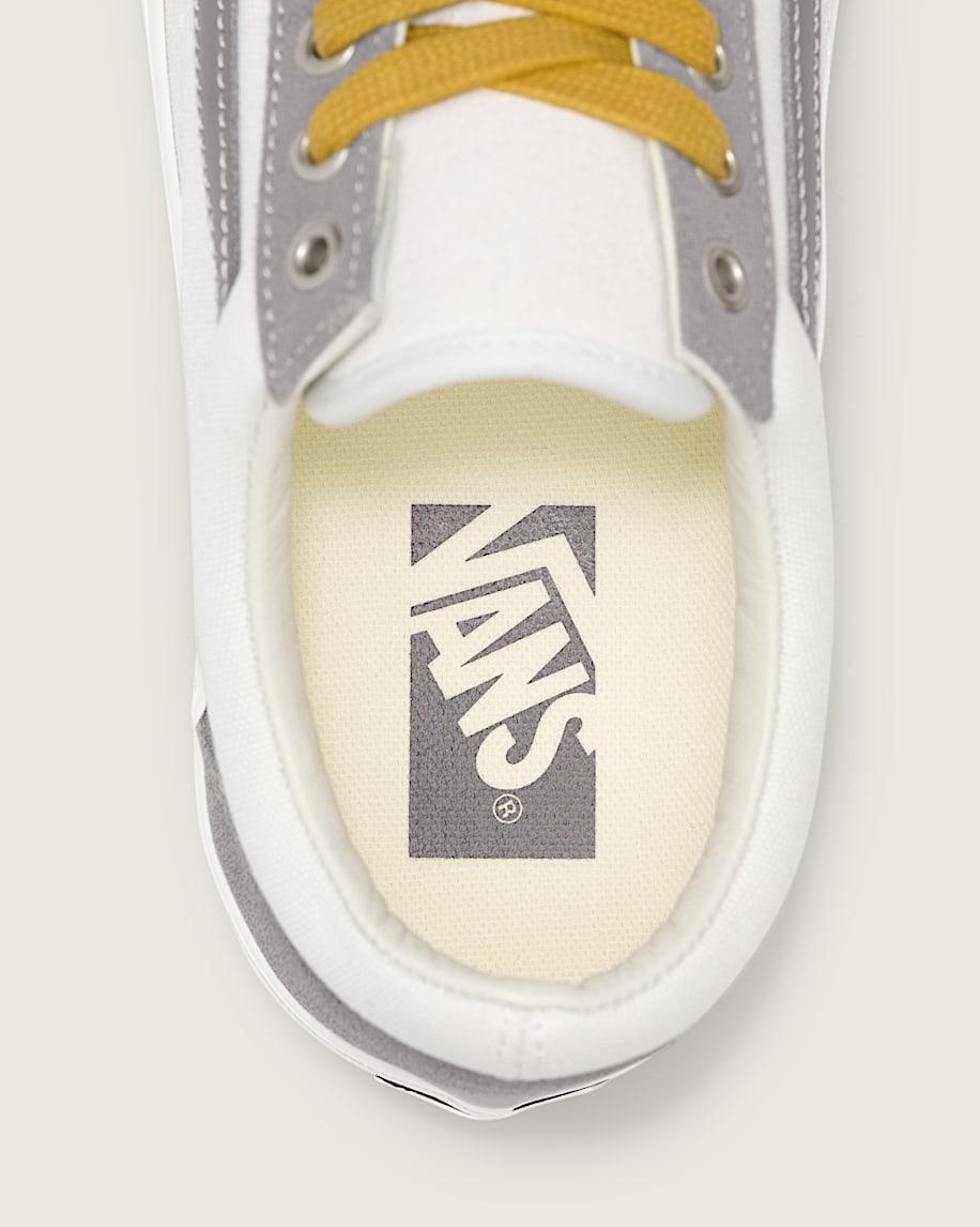 Premium Old Skool Shoe in Grey / Marshmallow White| Vans US Product Image