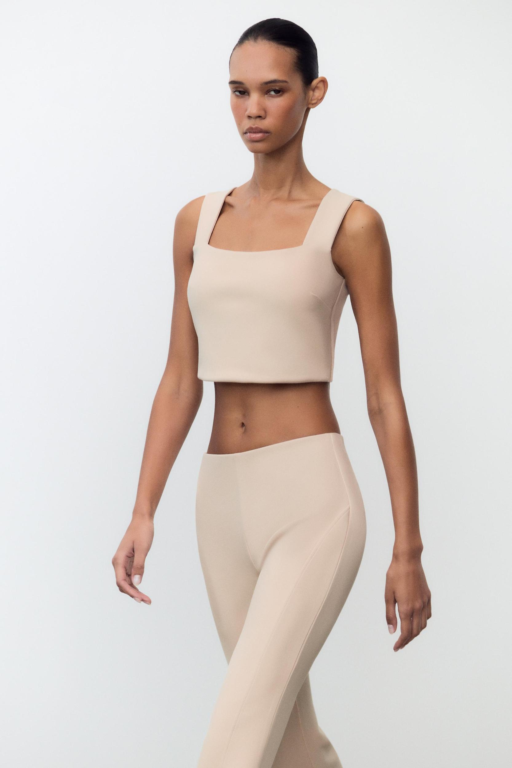 CUT OUT CROP TOP Product Image