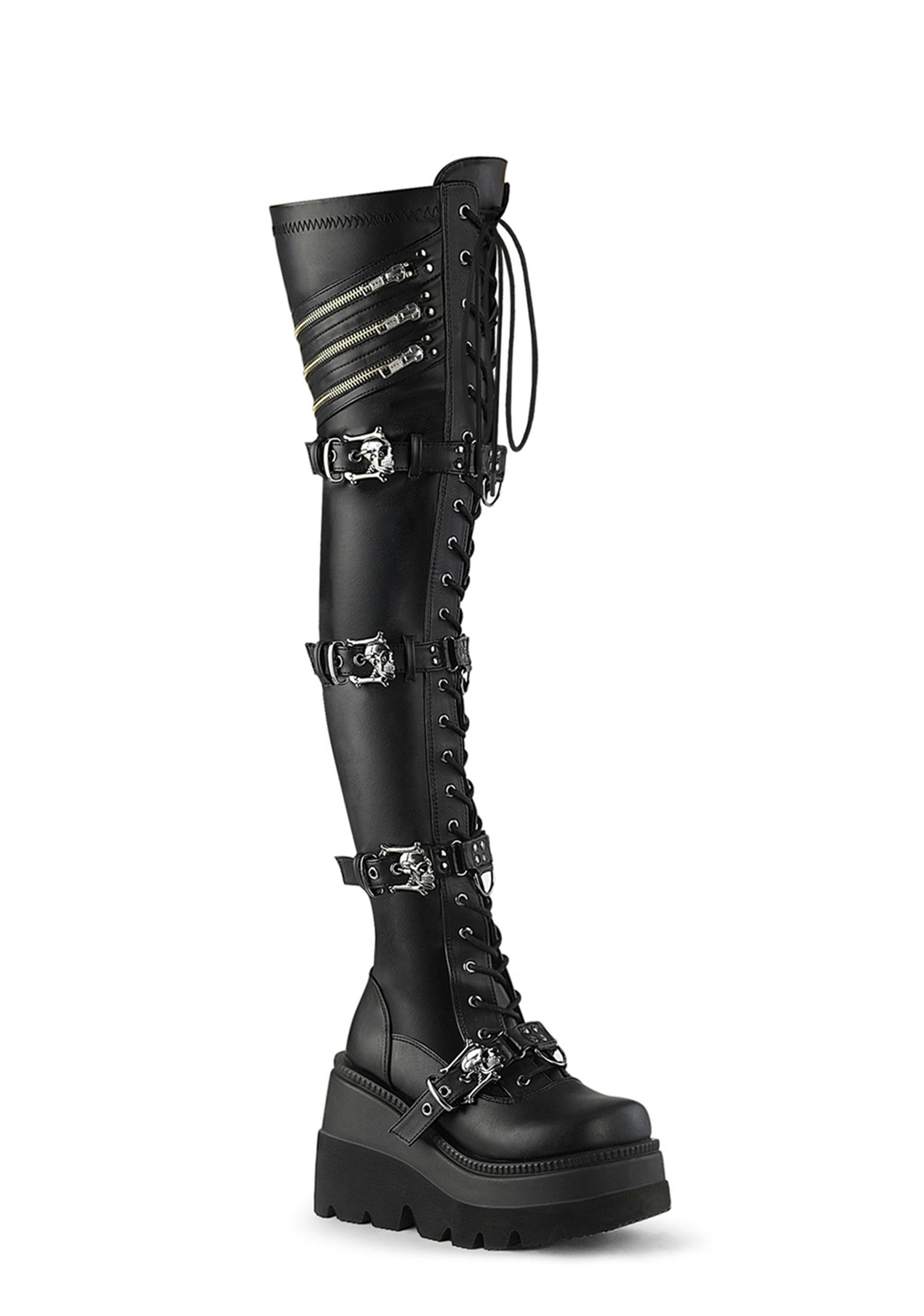 Shaker-420 Thigh-High Boots Male Product Image