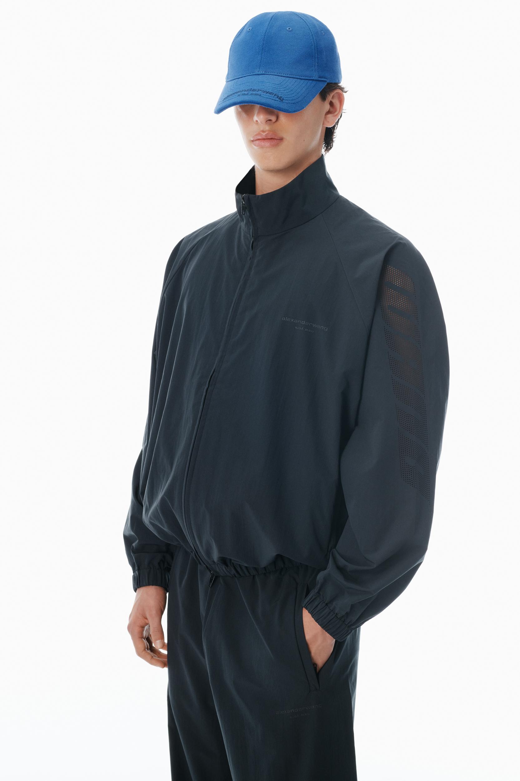 Black Logo Track Jacket  Product Image