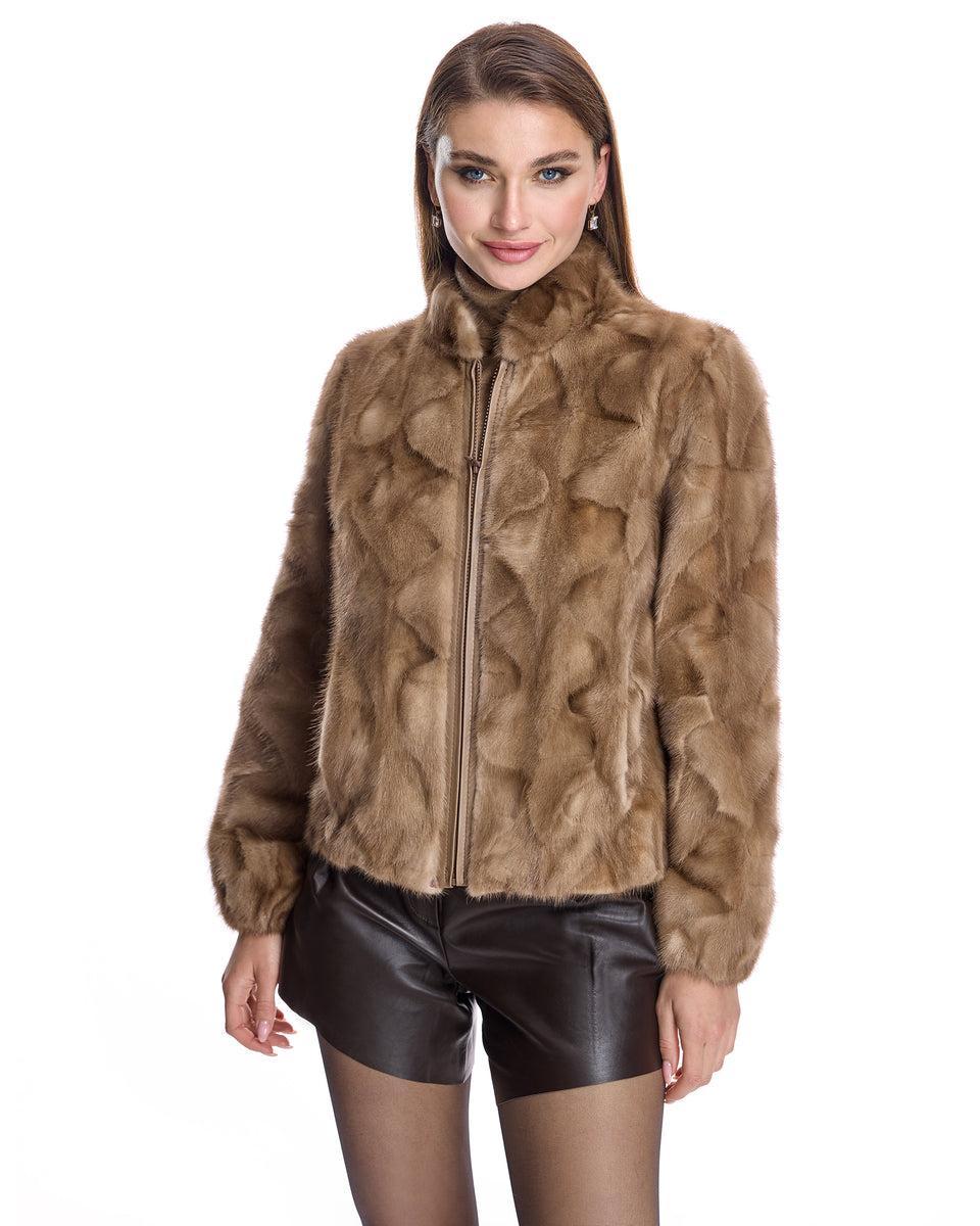 MINK SECTIONS JACKET Product Image
