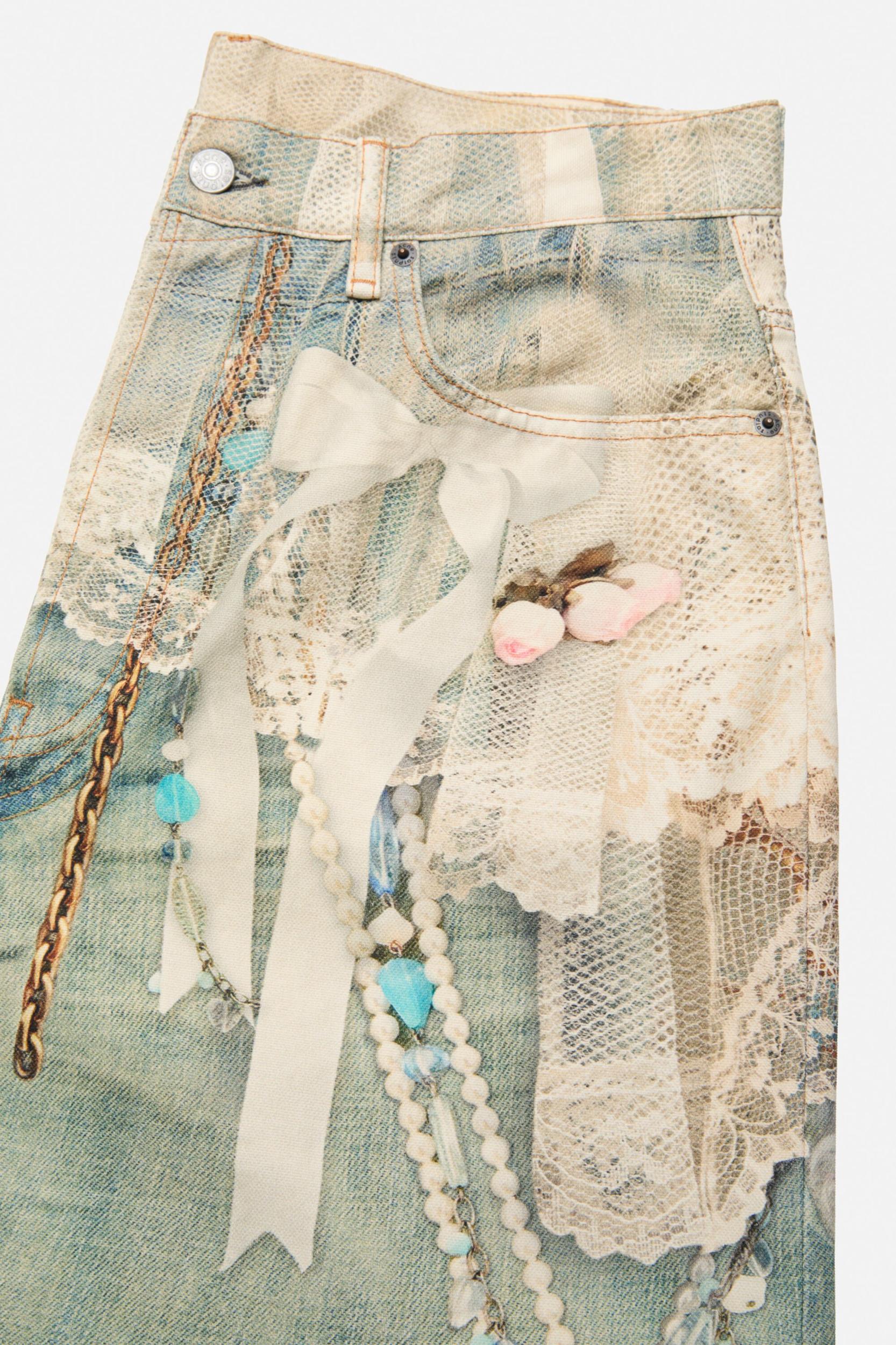 Denim shorts - loose fit Product Image