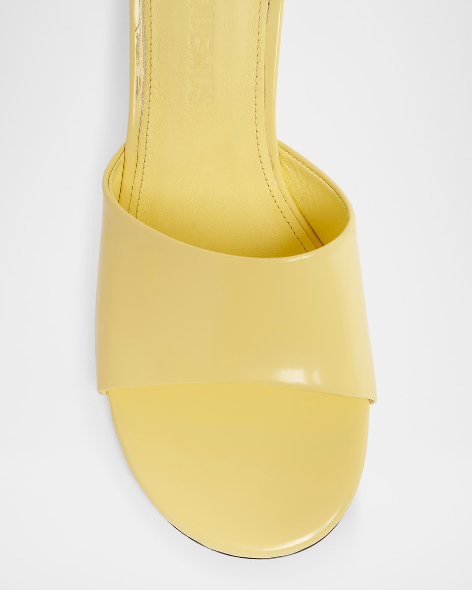 Les Mules Cubisto Leather Sandals Product Image