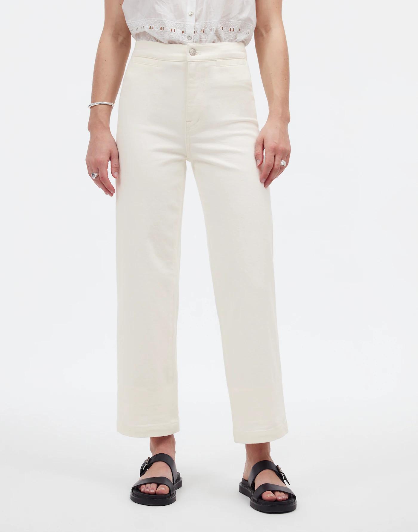 The Emmett Wide-Leg Crop Jean: Welt Pocket Edition Product Image