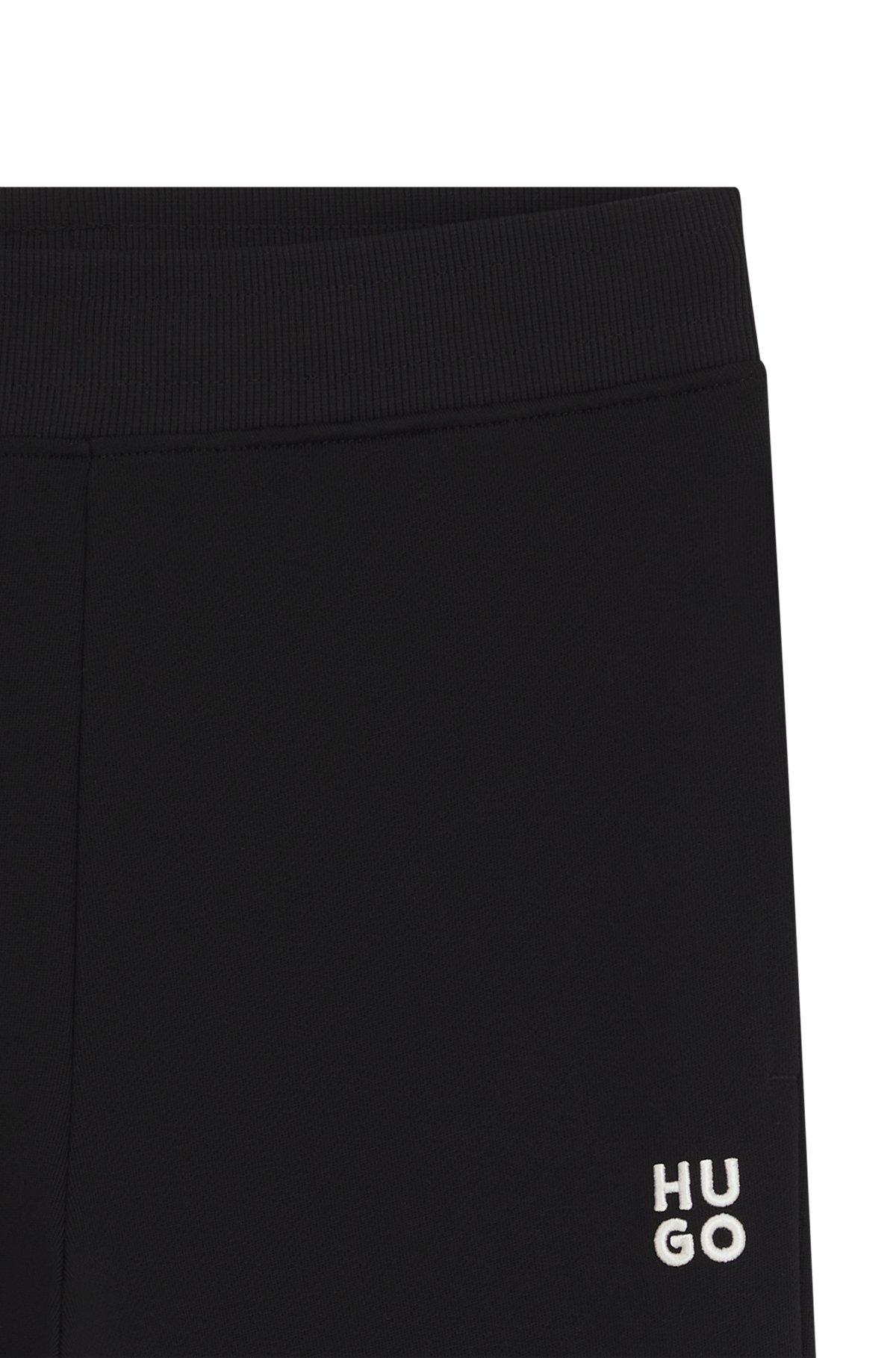 Stacked-logo tracksuit bottoms in cotton terry Product Image