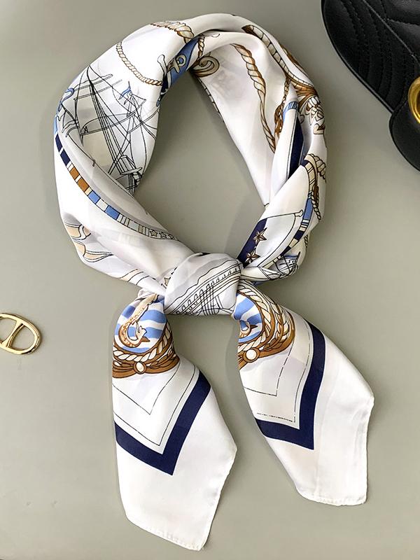 Urban Silk Imitation Printed Square Scarf Product Image