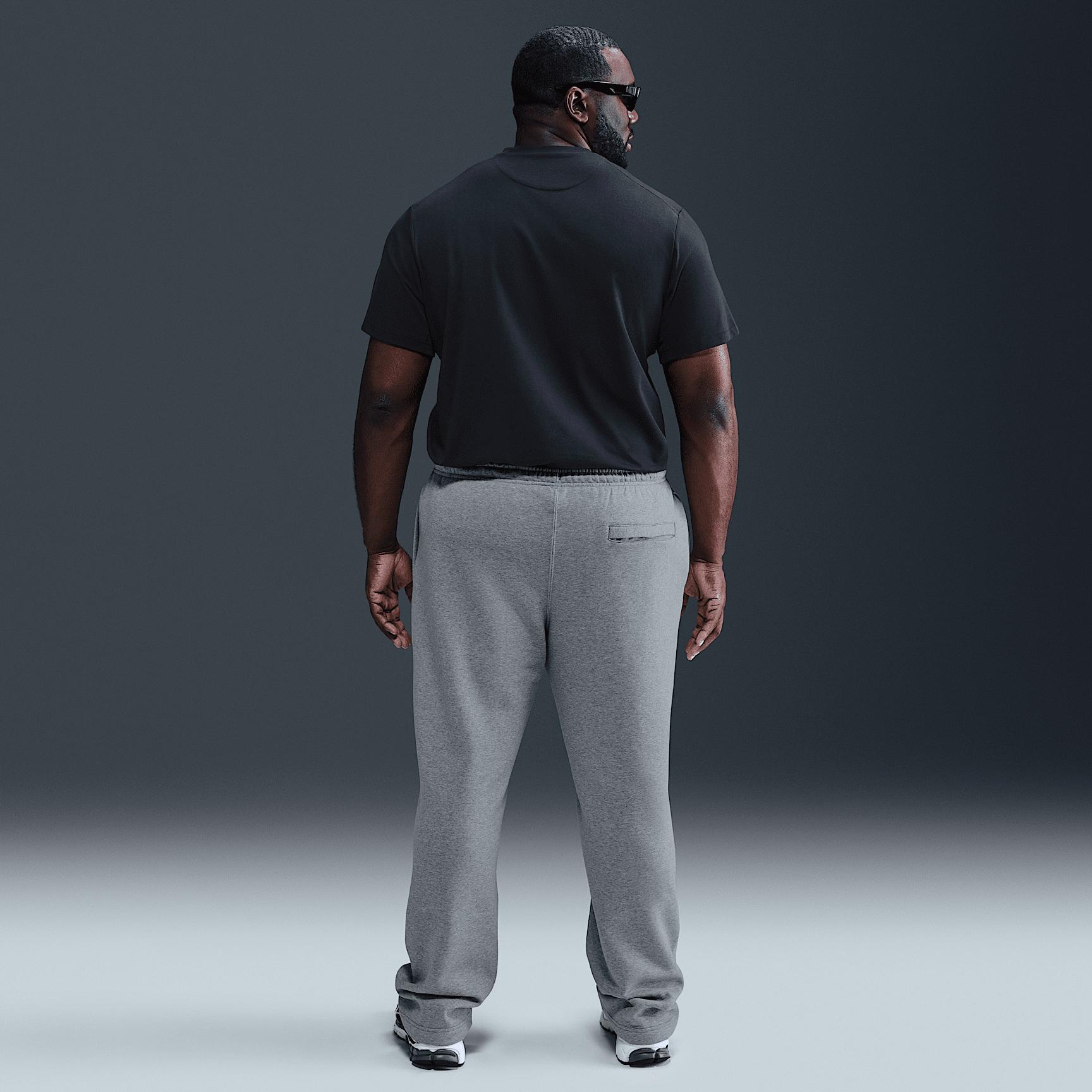 Nike Mens Club Open-Hem Fleece Pants | FN3730-063 Product Image
