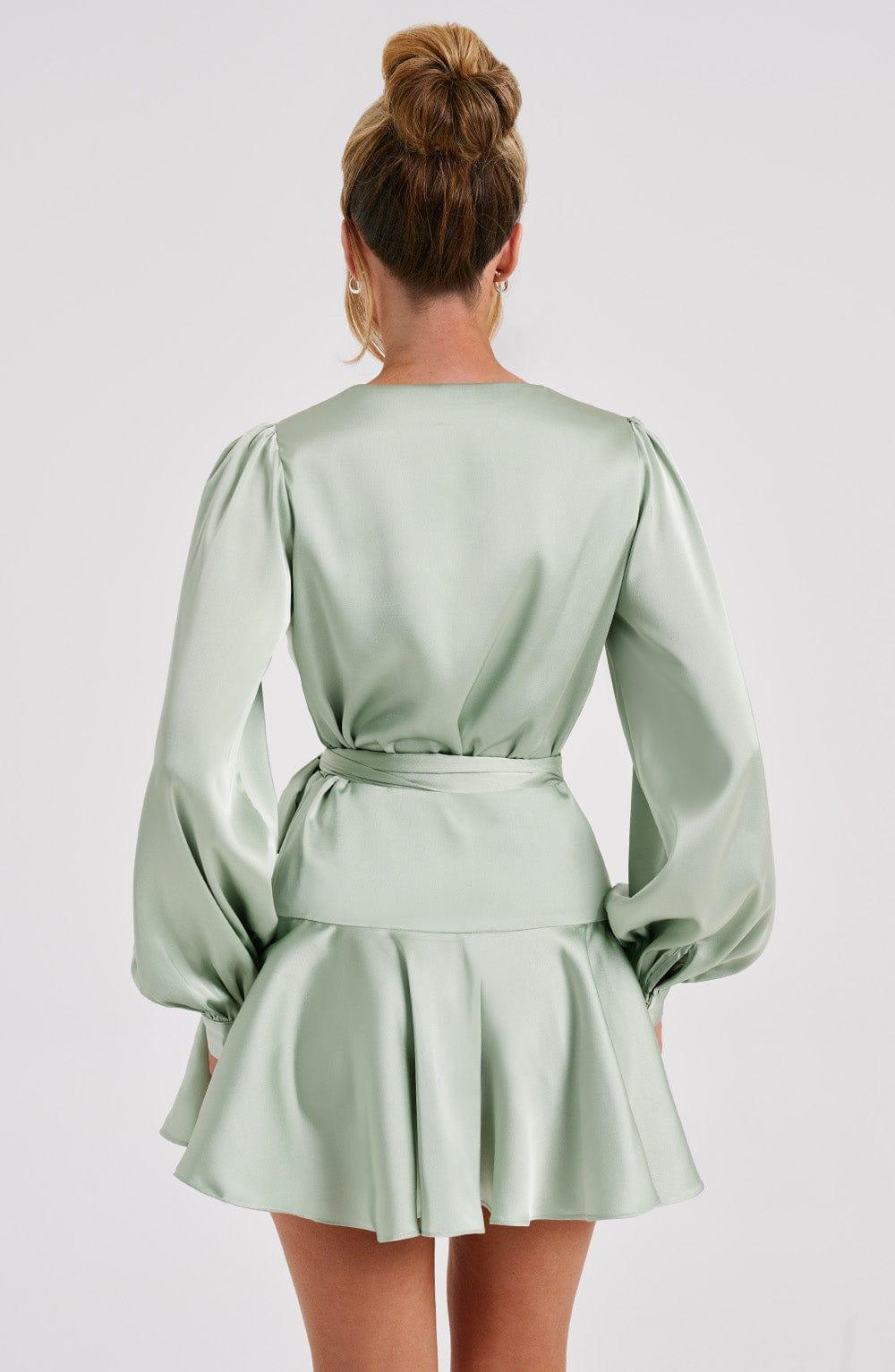 Ellis Mini Dress - Sage Product Image