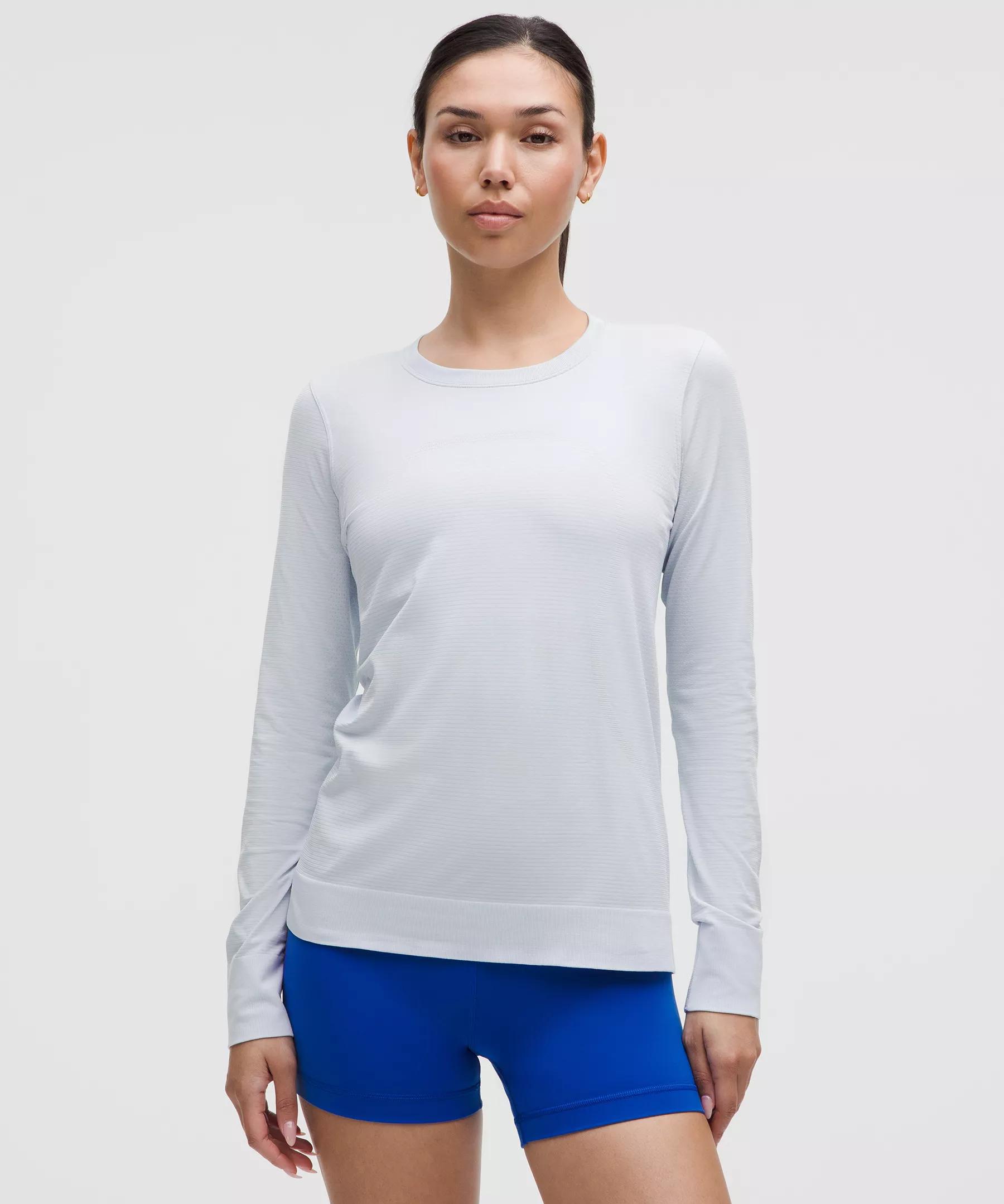 Swiftly Relaxed Long-Sleeve Shirt *Hip Length Product Image