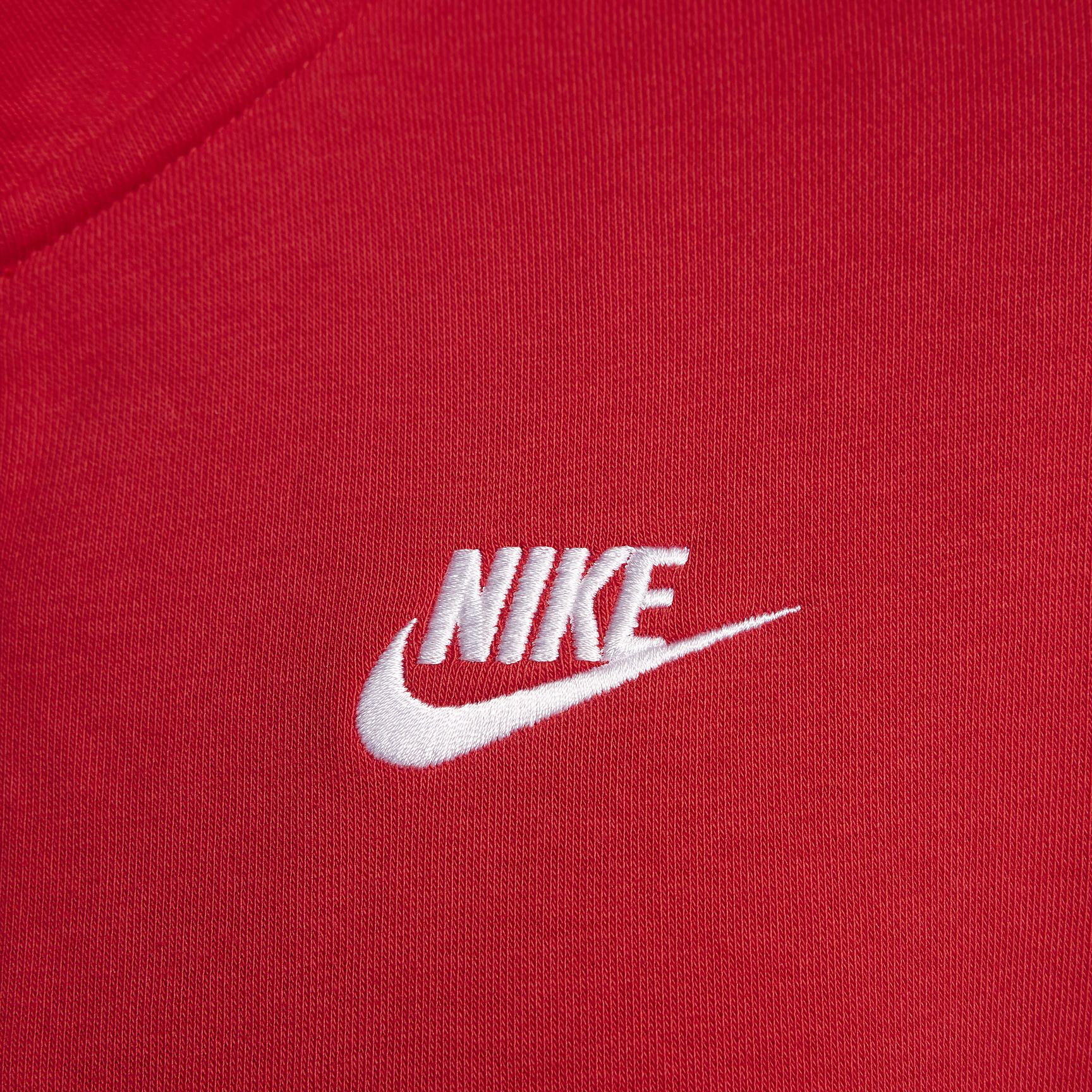 Womens Nike Sportswear Club Fleece 1/2-Zip Sweatshirt | DQ5838-214 Product Image
