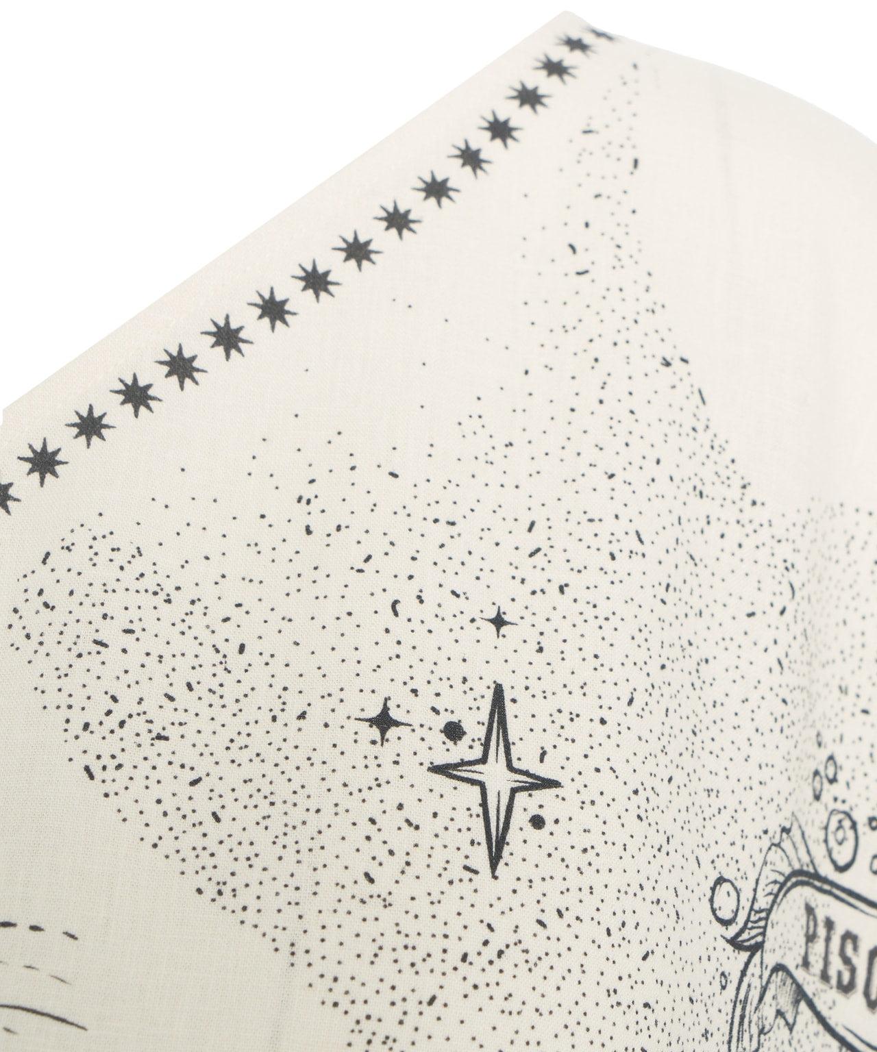 Linen foulard with print Product Image