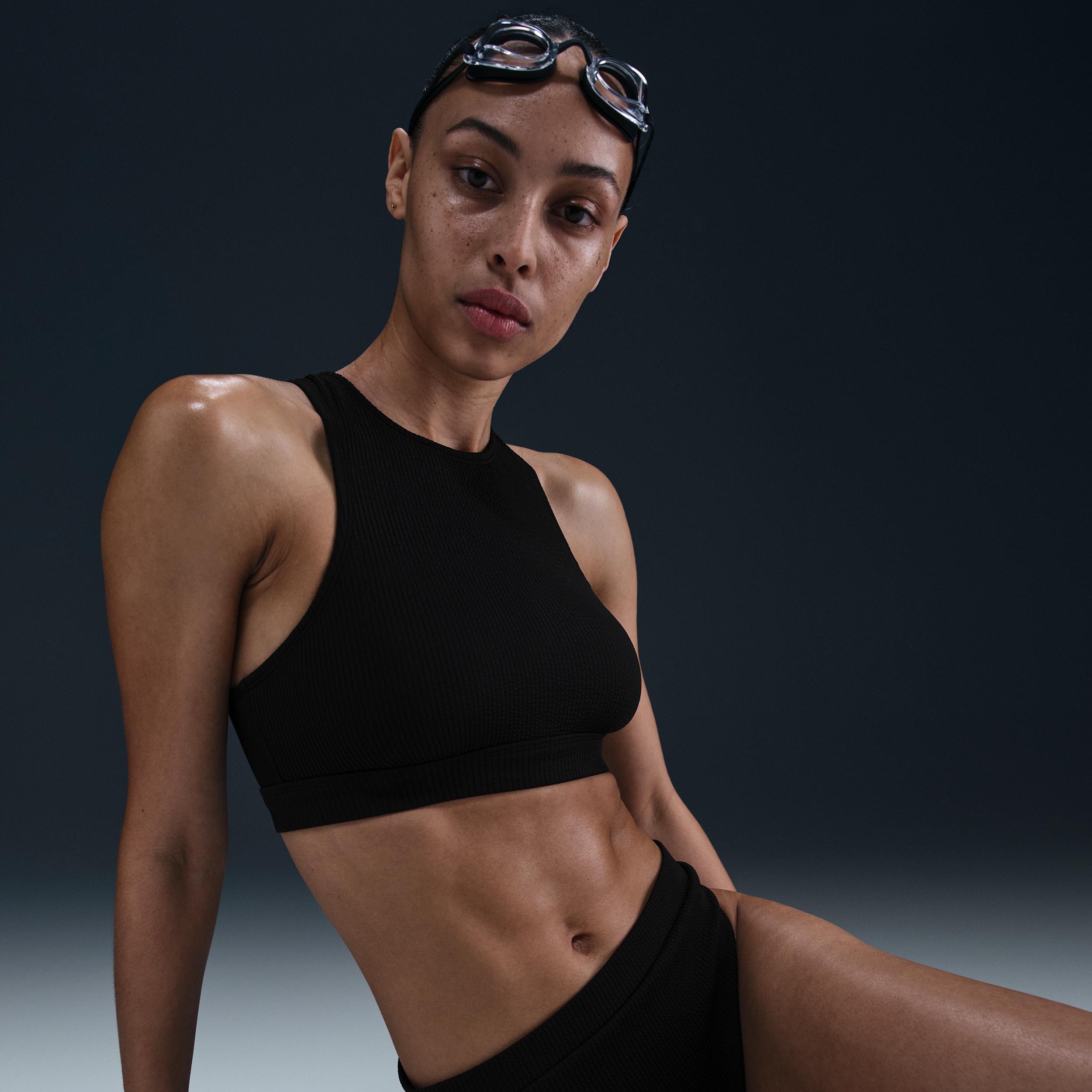 Nike Swim Elevated Essential Women's High-Neck Bikini Top Product Image