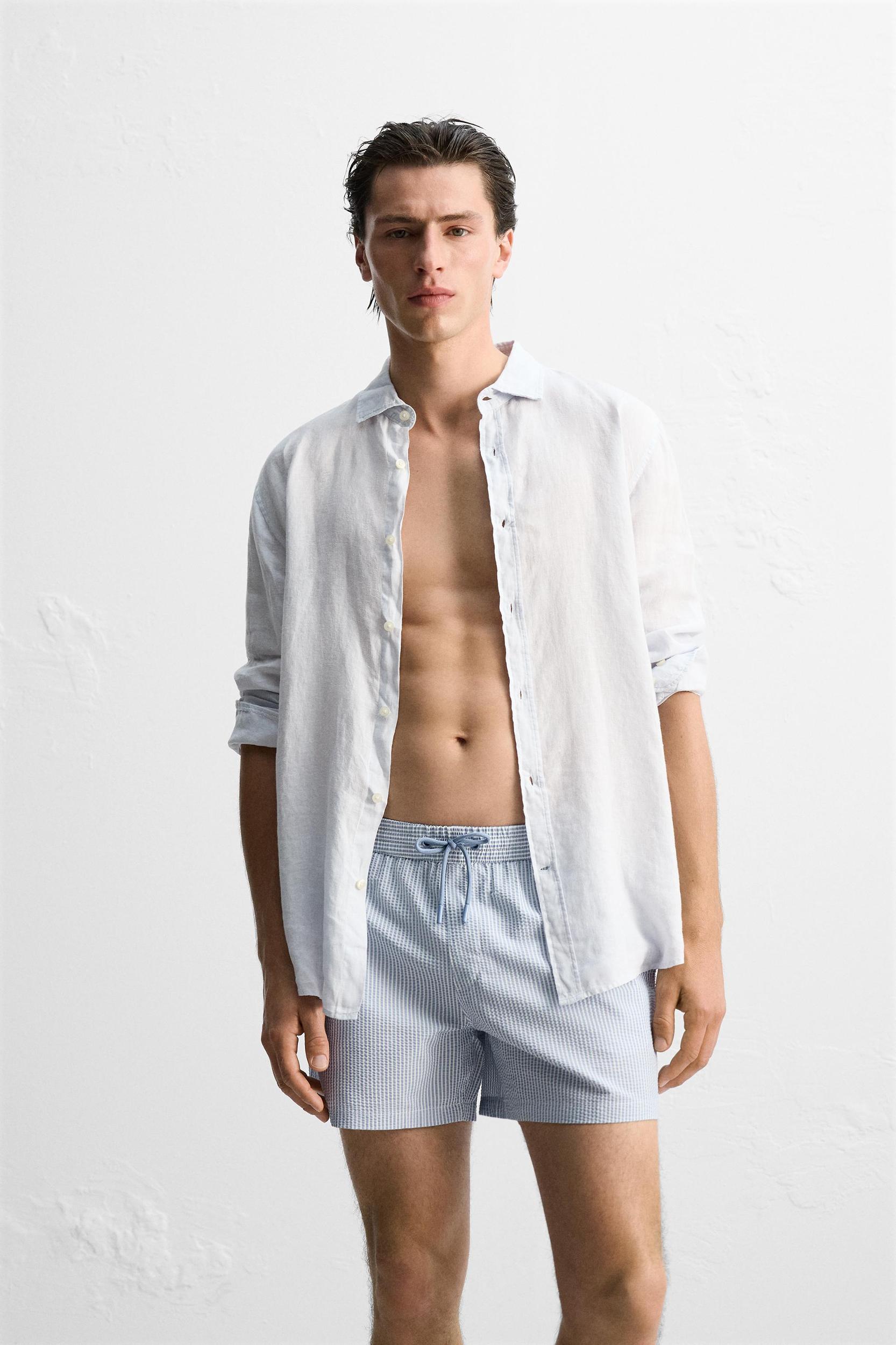 SEERSUCKER MEDIUM SWIMSUIT Product Image