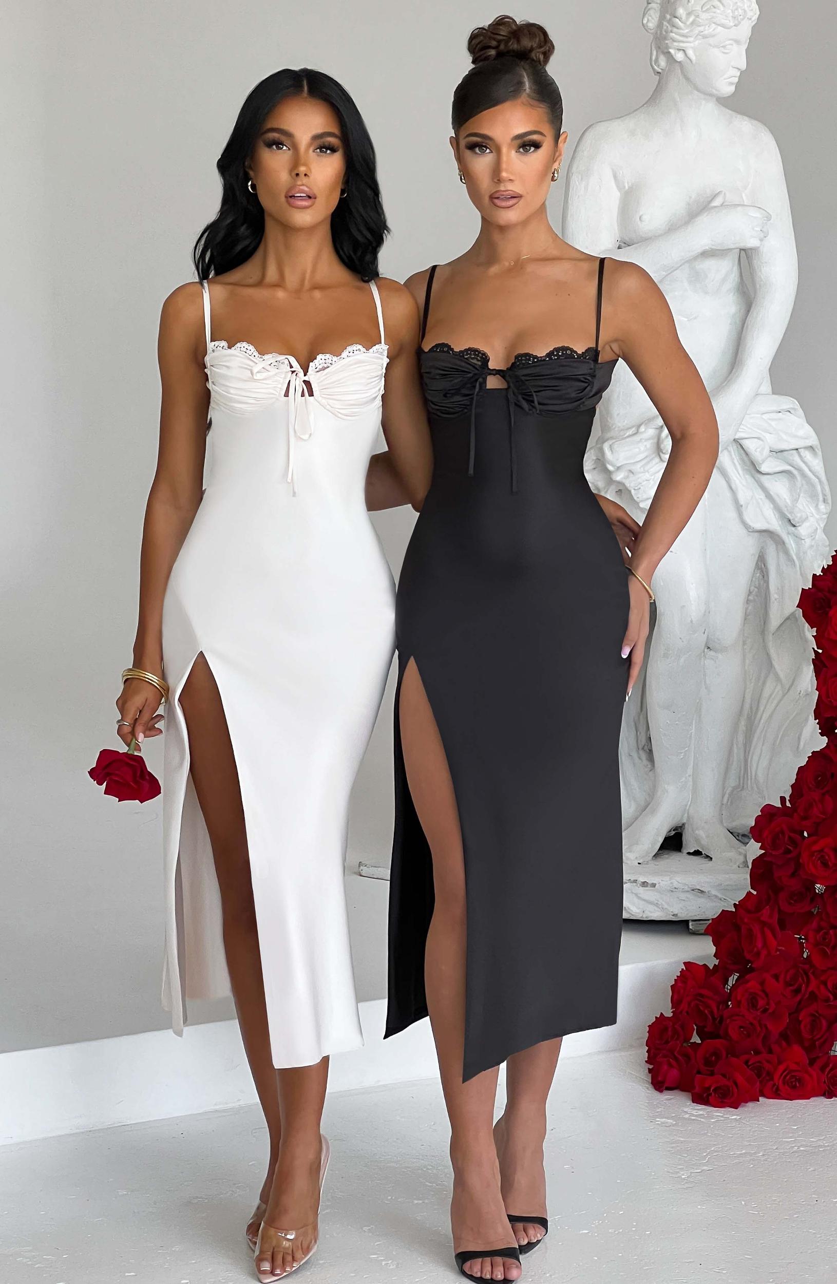 Ardelle Midi Dress - Ivory Product Image