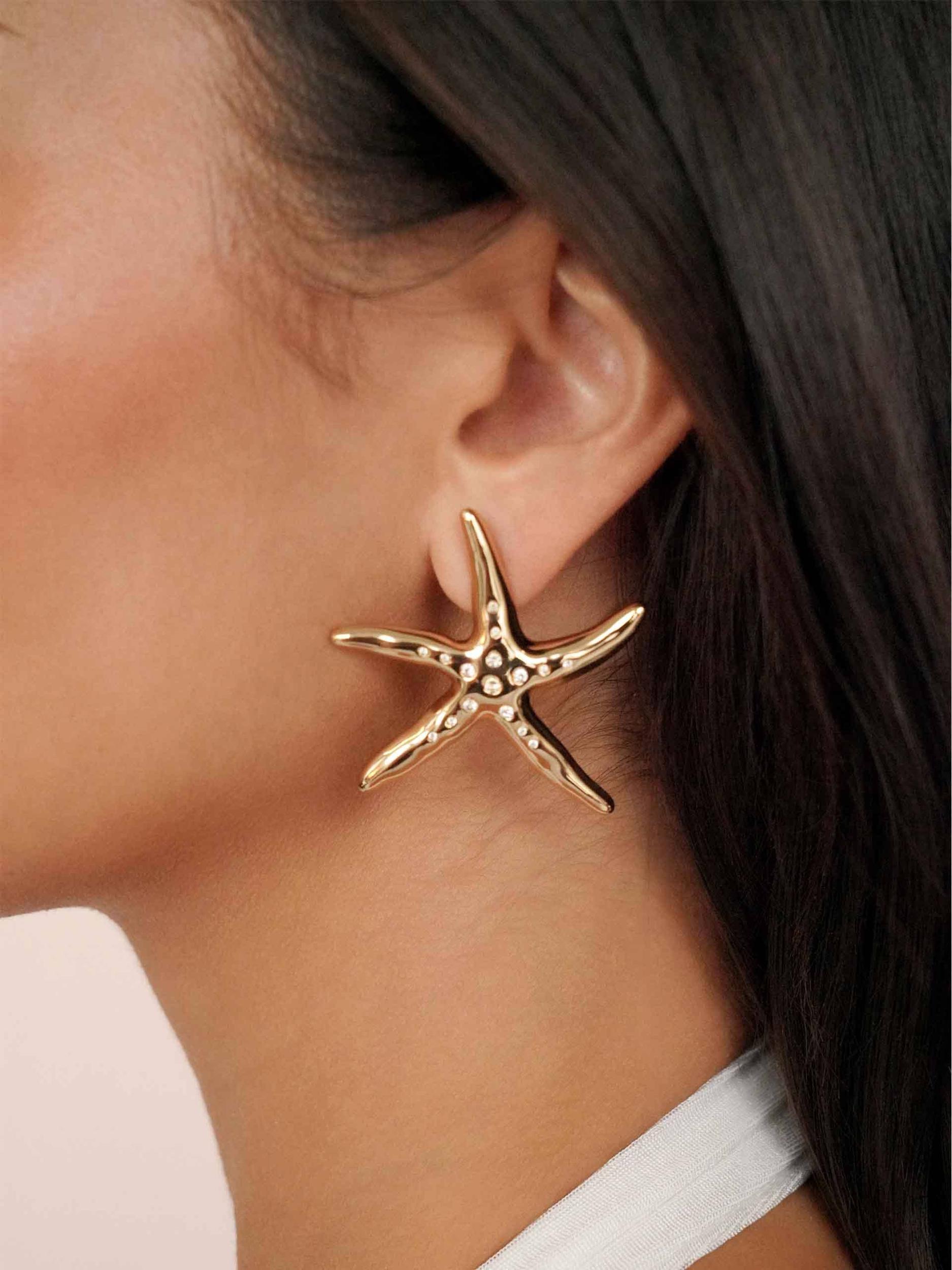 Starfish Luxe Earrings Product Image