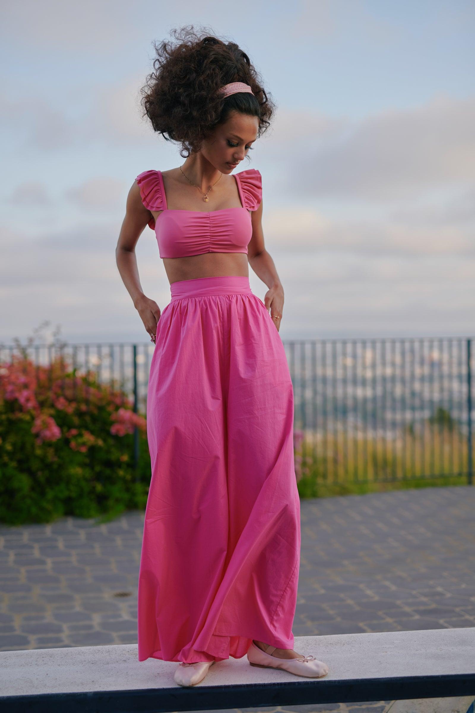 The Babe Ruffle Bikini Top Product Image