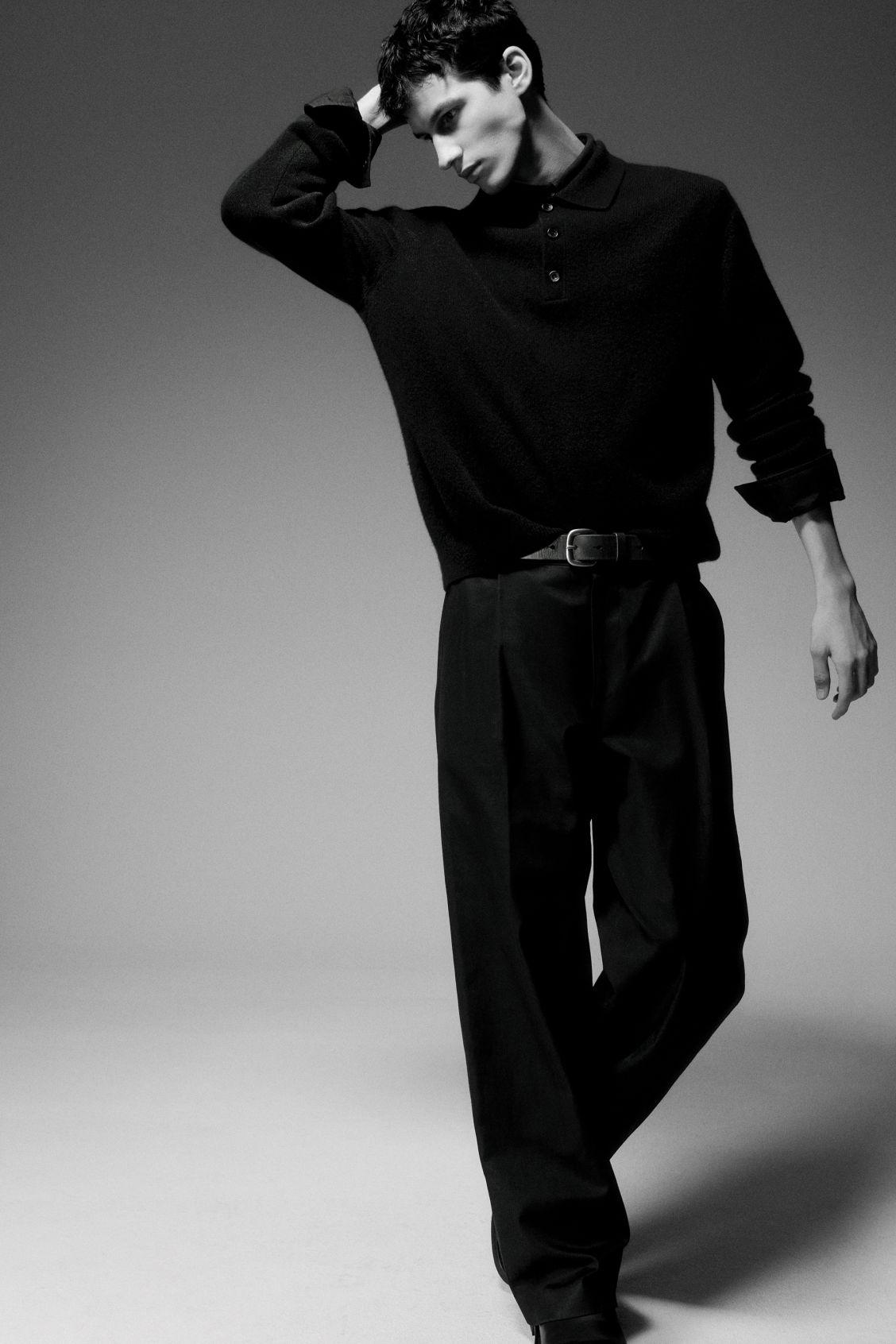 PURE CASHMERE POLO SHIRT Product Image