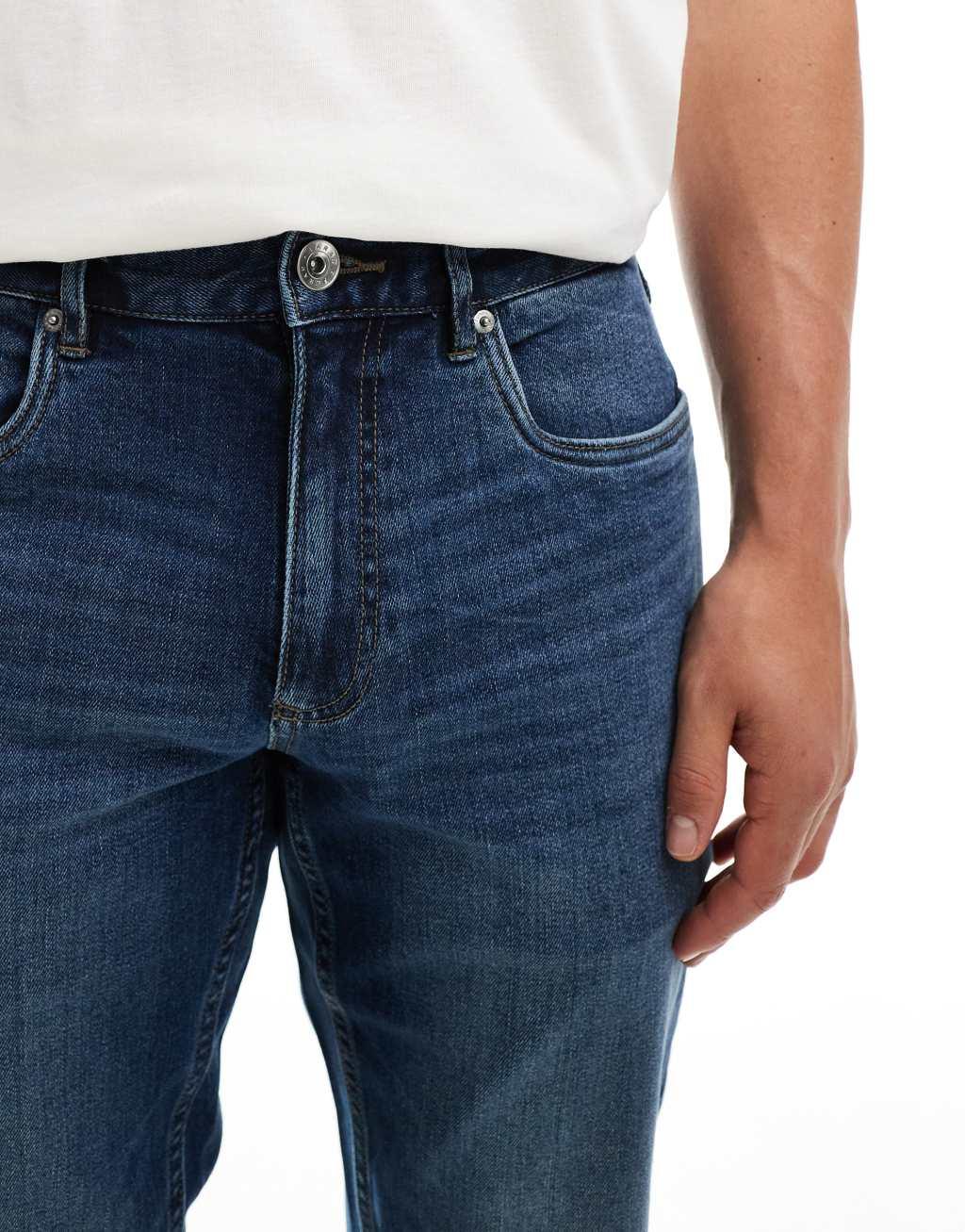 Farah Elm slim jeans in denim wash Product Image