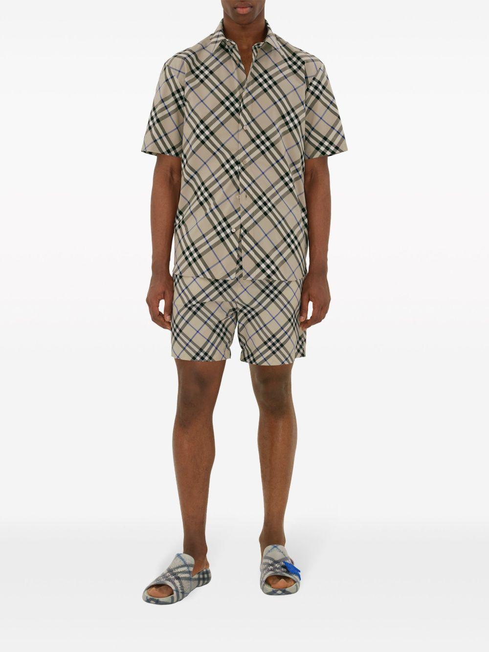 Nova Check-jacquard shirt Product Image