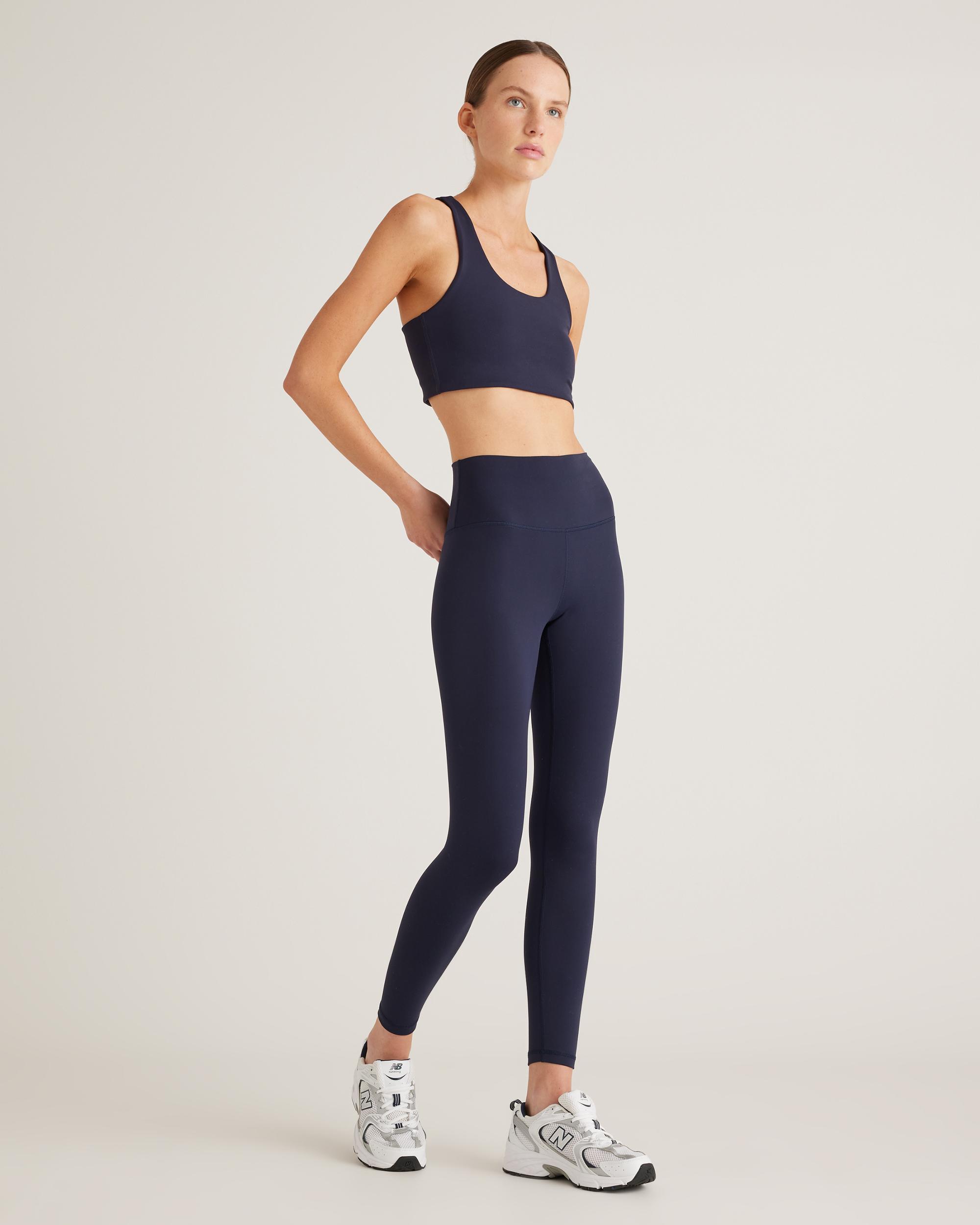 Quince | Women's Ultra-Form Scoop Neck Longline Bra Size XL, Nylon/Spandex Product Image