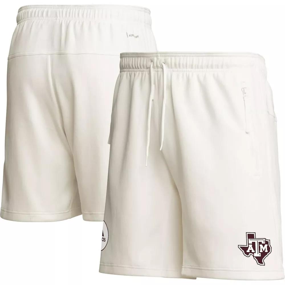 Men's adidas Cream Texas A&M Aggies Zero Dye AEROREADY Shorts, Size: Large, Beige Product Image