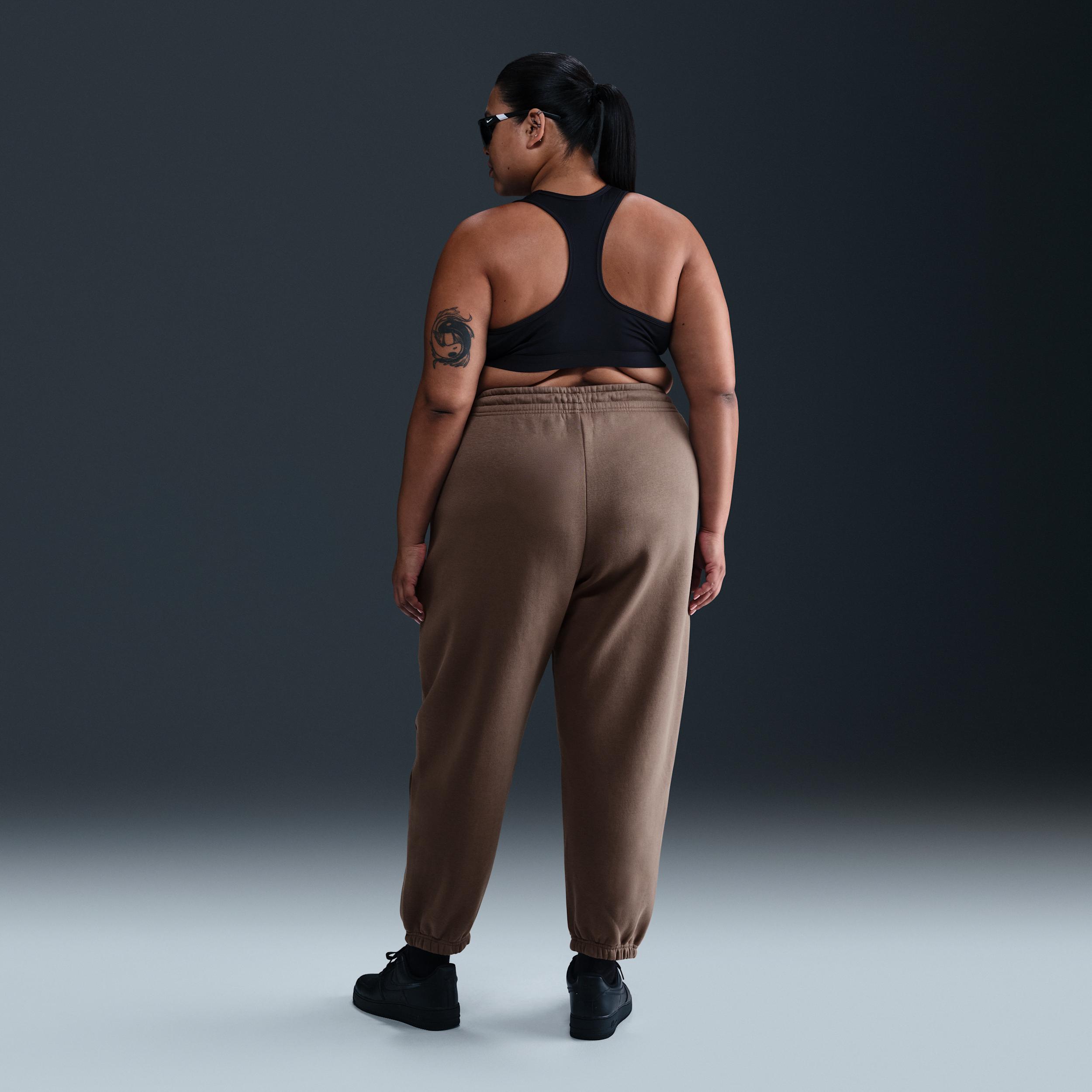 Nike Sportswear Phoenix Fleece Women's High-Waisted Oversized Sweatpants (Plus Size) Product Image