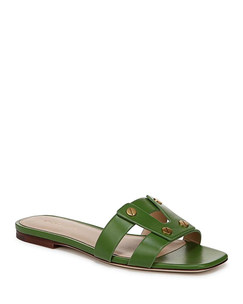 Womens Via Slide Leather Sandals Product Image