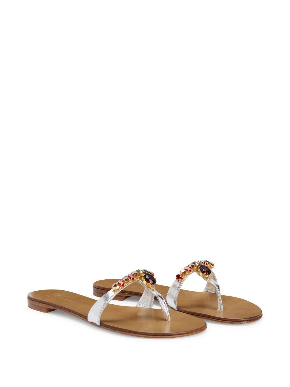 Katisha gemstone-detail sandals Product Image