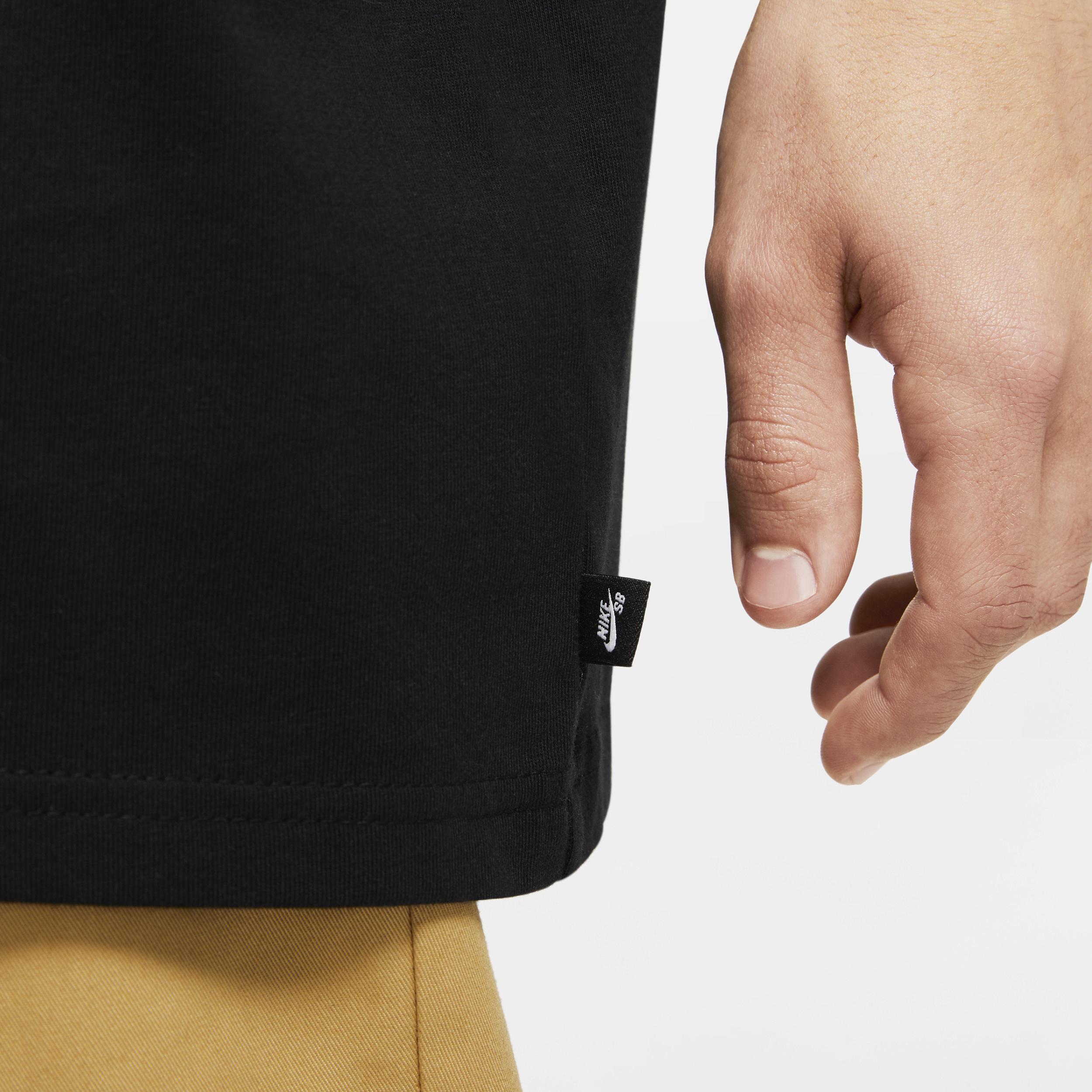 Mens Nike SB Logo Skate T-Shirt | CV7539-010 Product Image