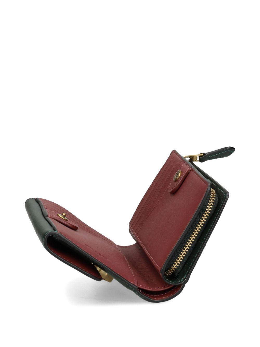 clasp-fastening zip wallet Product Image