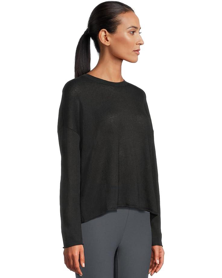 Crew Neck Raglan Sleeve Sweater Product Image