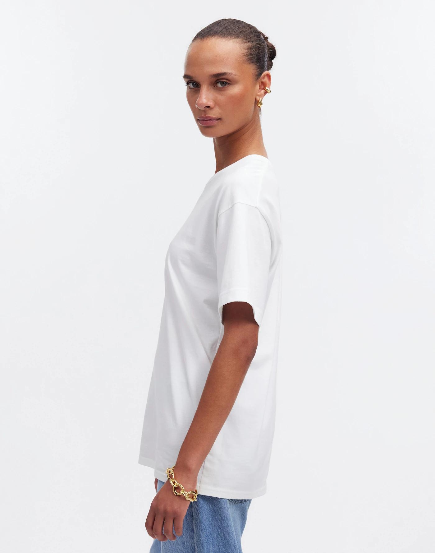 Cotton Relaxed Oversized Tee Product Image