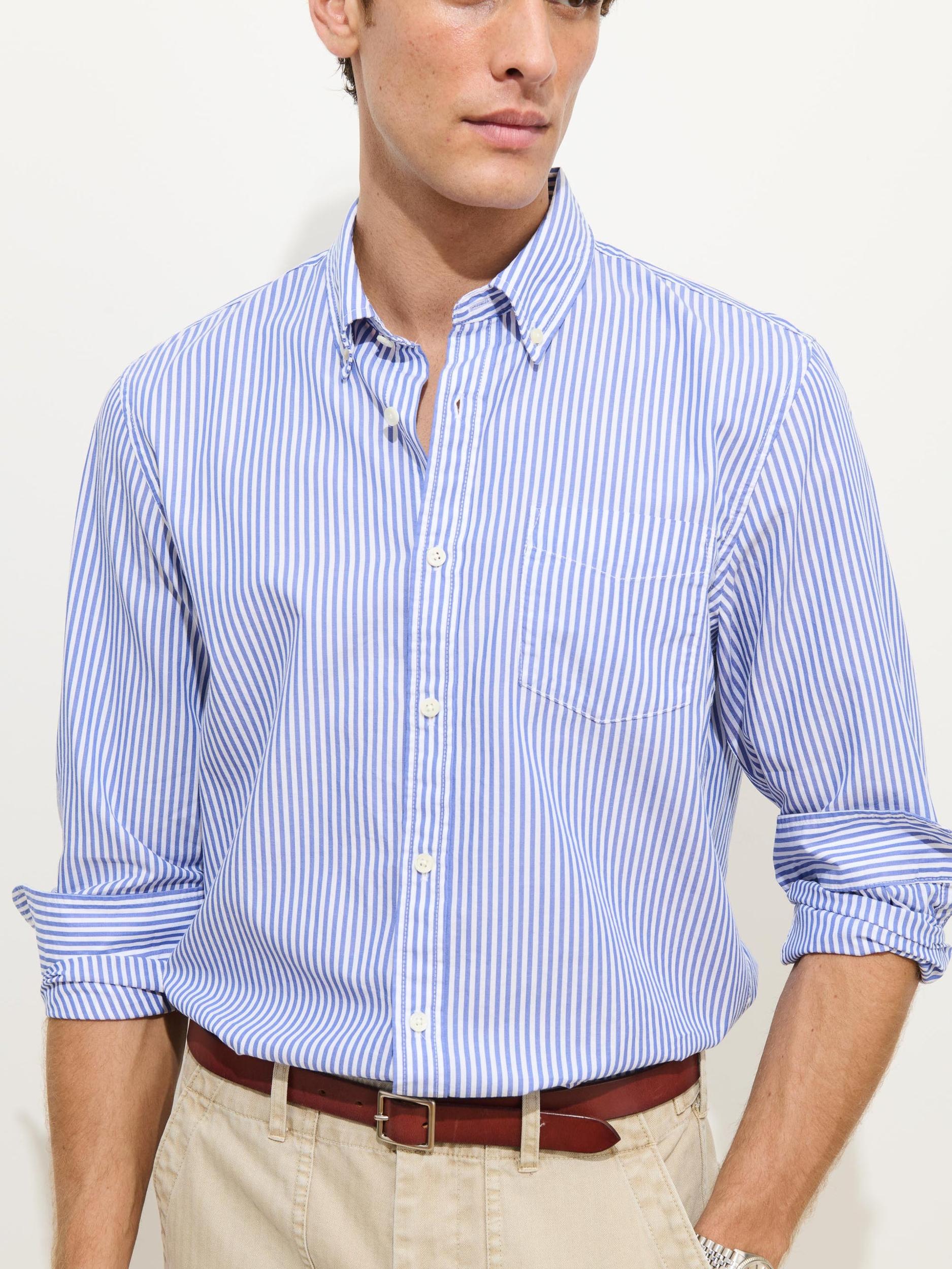 Mill Shirt In Stripe Portuguese Poplin Product Image