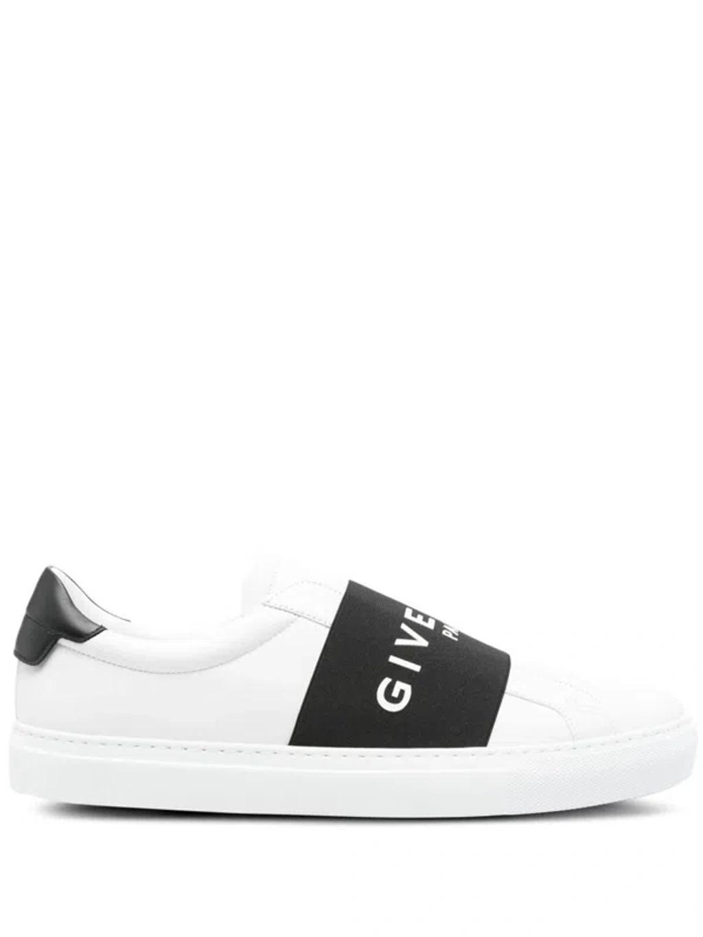 GIVENCHY Urban Street Sneakers In Leather With Elastic Band In Multi Product Image