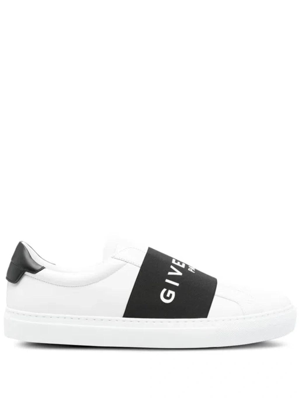 GIVENCHY Urban Street Sneakers In Leather With Elastic Band In Multi Product Image