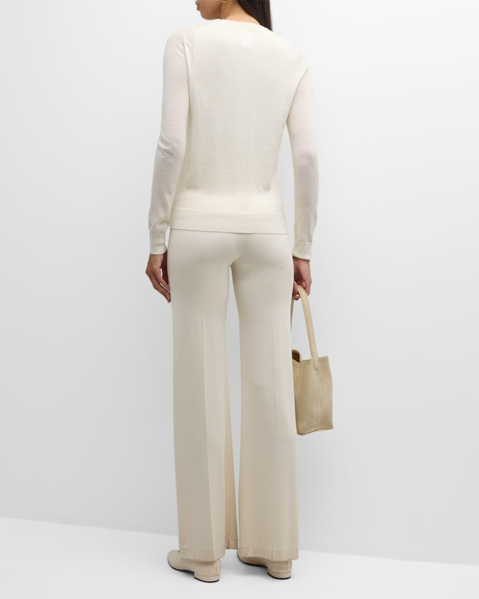 Cashmere Crewneck Cardigan Product Image