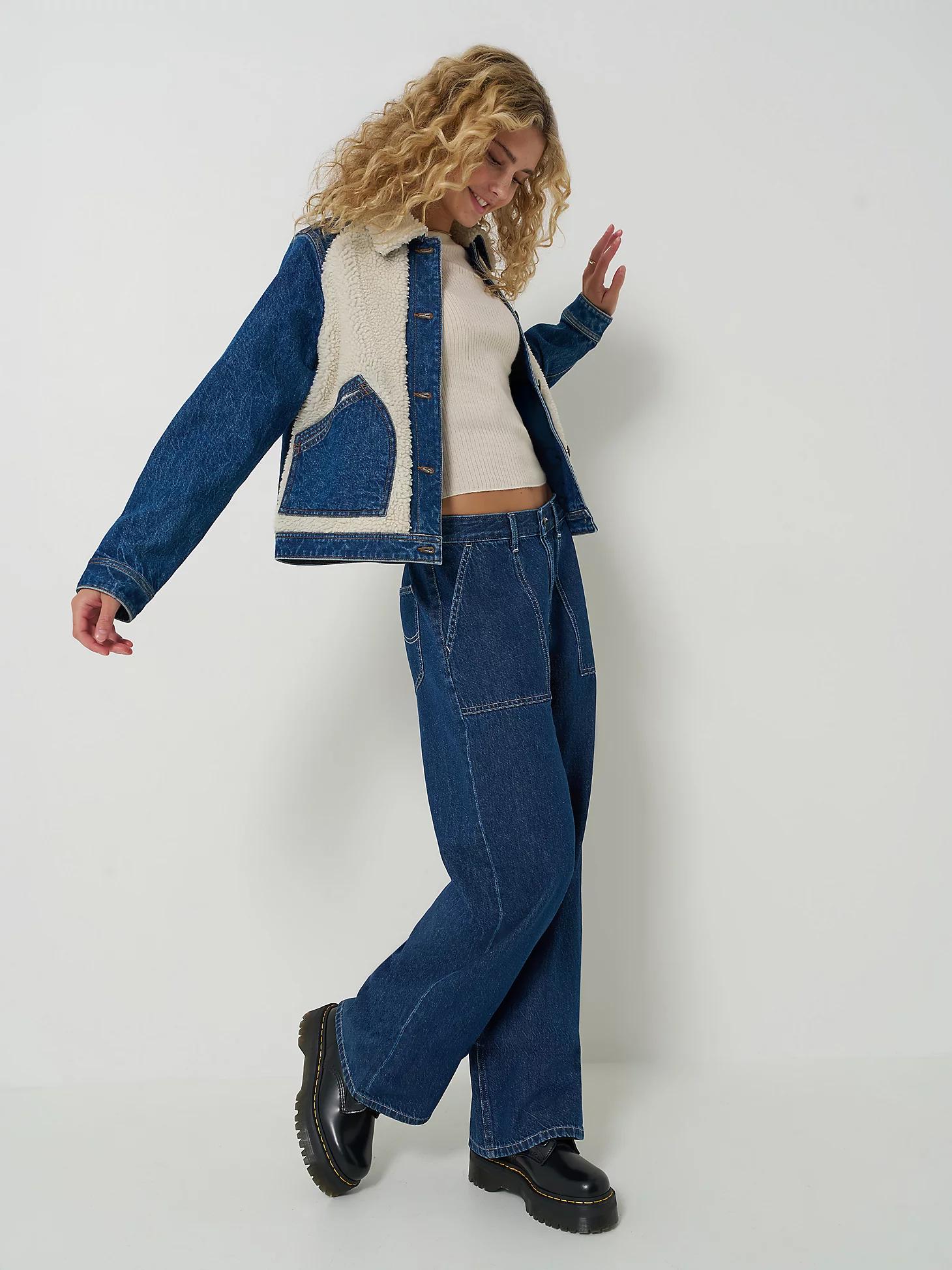 Women's Patch Pocket Slouch Jean | Women's Jeans | Lee® Product Image