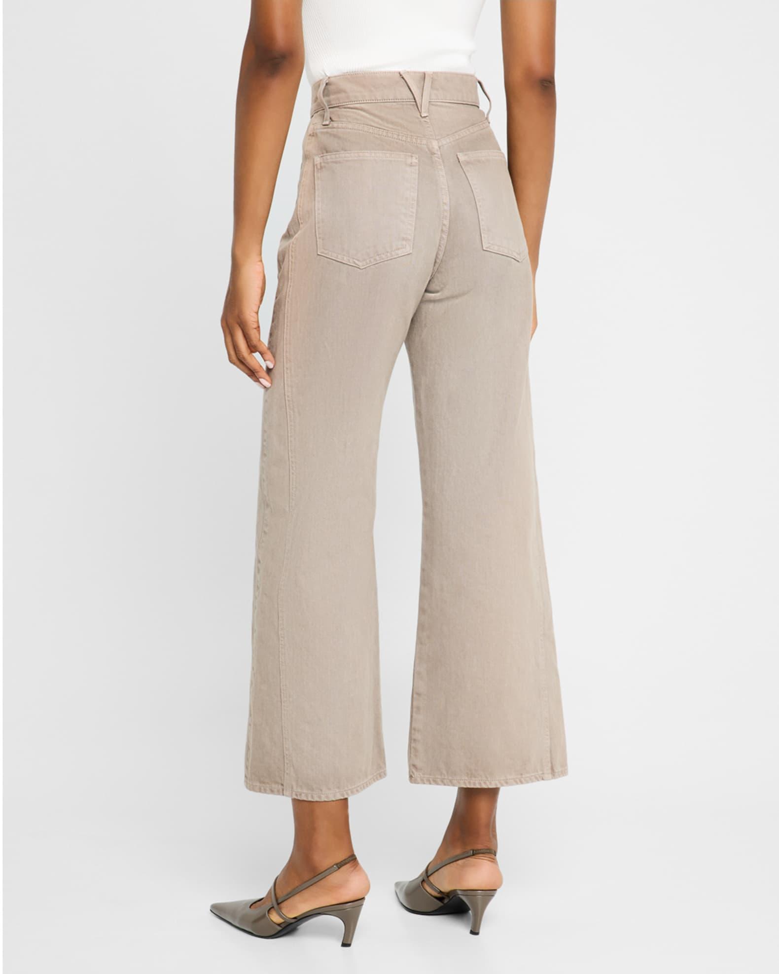 Taylor Crop High-Rise Wide Jeans Product Image