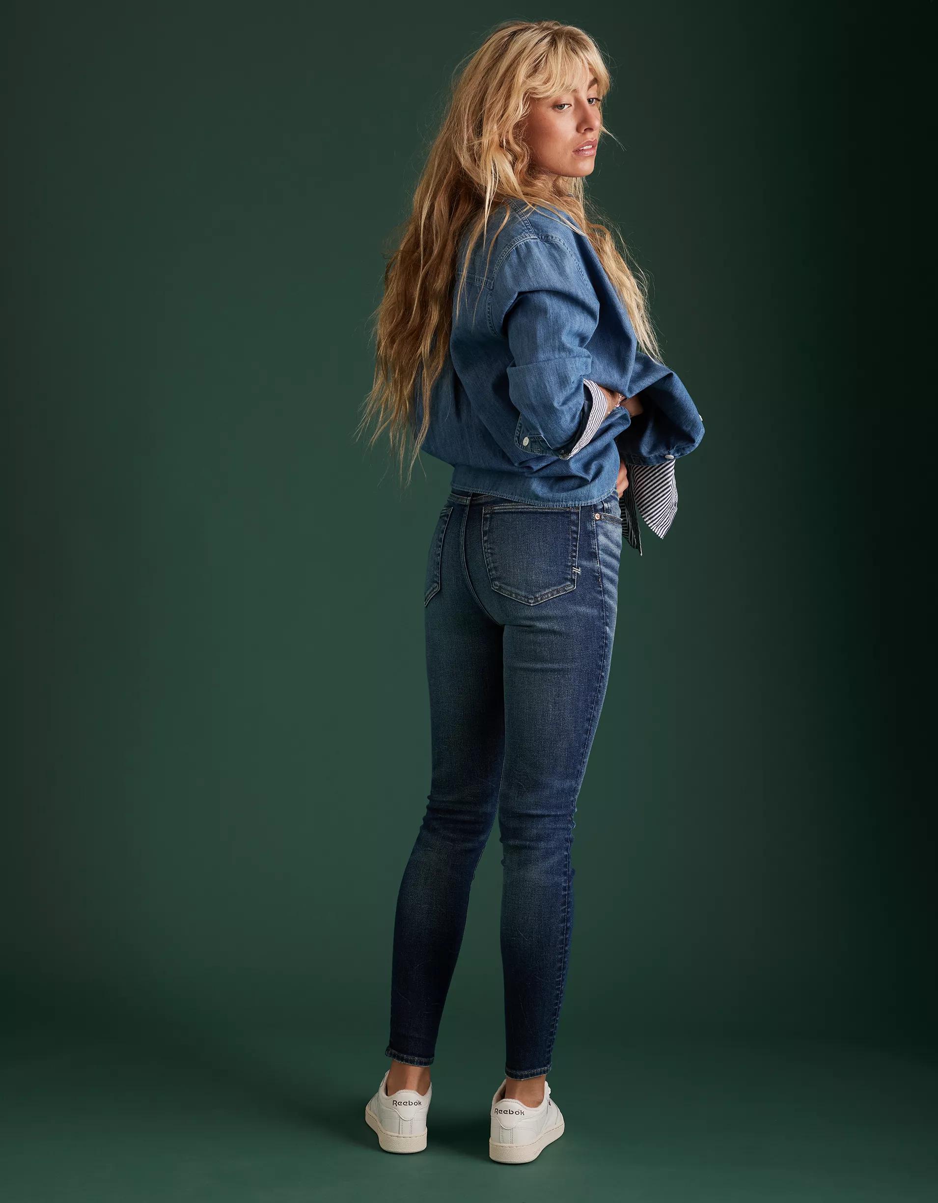 AE77 Premium Super High-Waisted Jegging Product Image