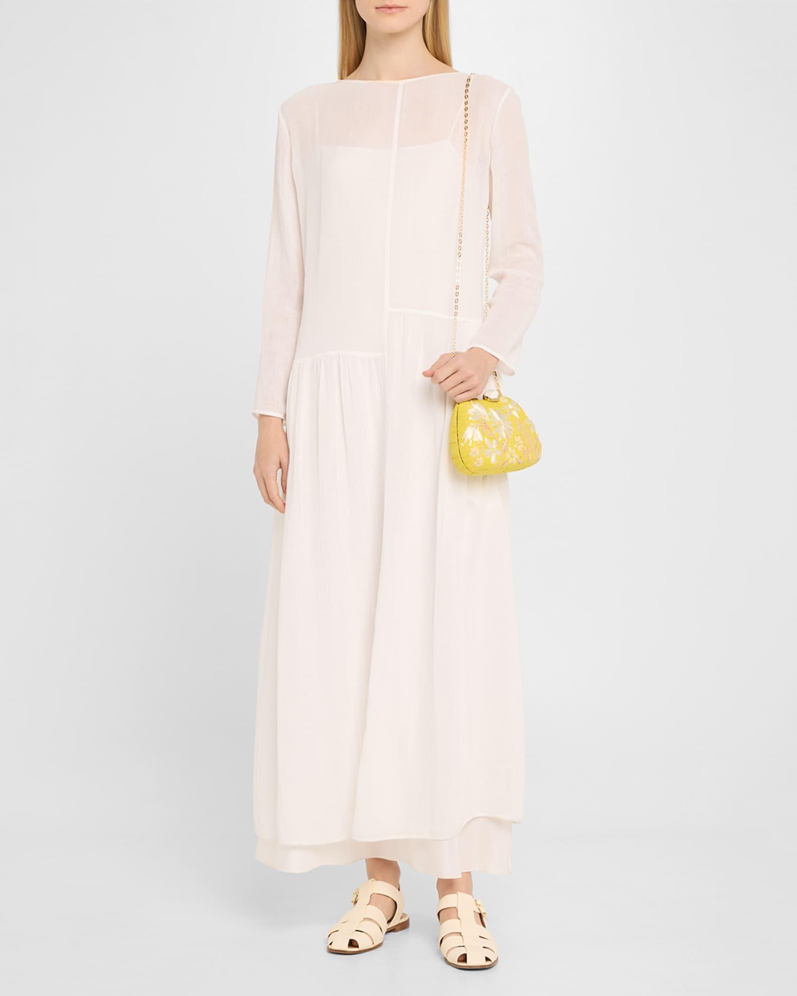 Tamu Flower Raffia Clutch Bag Product Image