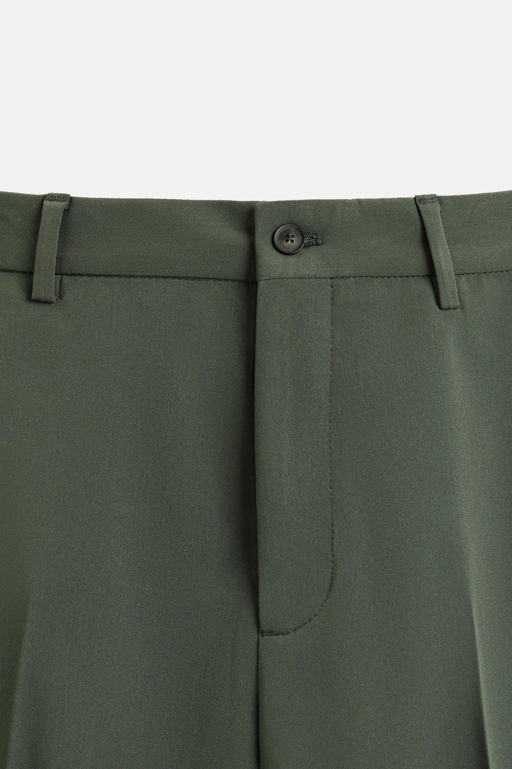 SLIM FIT SUIT PANTS Product Image