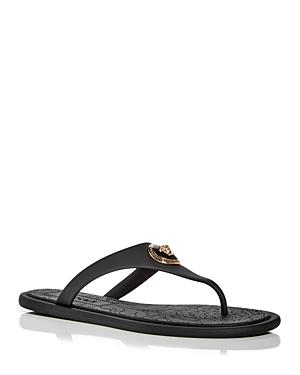 Versace Womens Medusa Thong Sandals Product Image