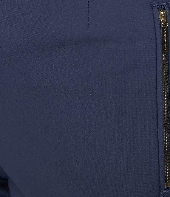 KARL LAGERFELD PARIS Compression Flat Front Straight Leg Pants Product Image