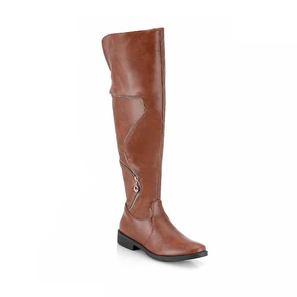 Henry Ferrera Charm-506 Women's Knee-High Boots,  Product Image