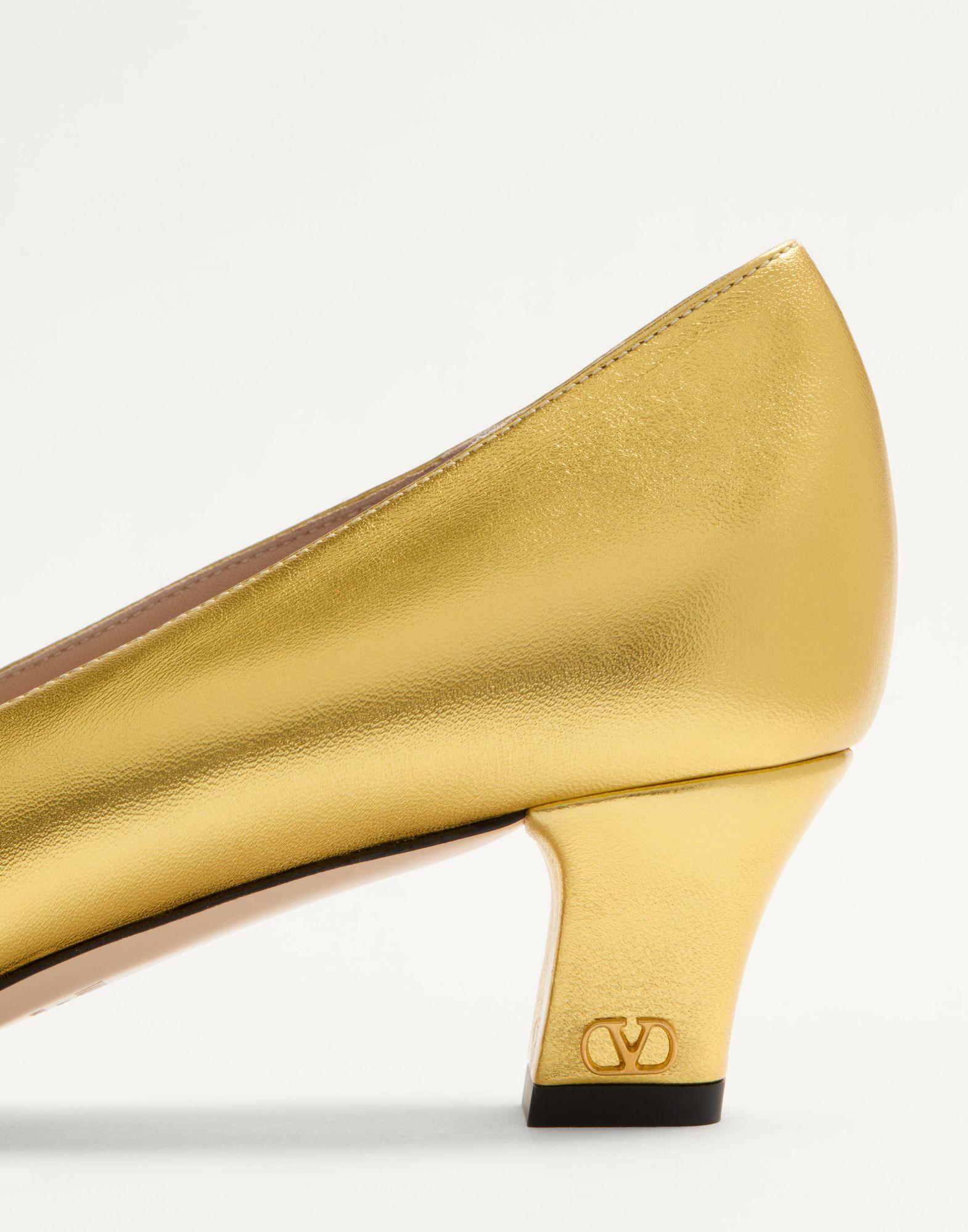 Bowow Pumps In Laminated Nappa 45Mm Product Image