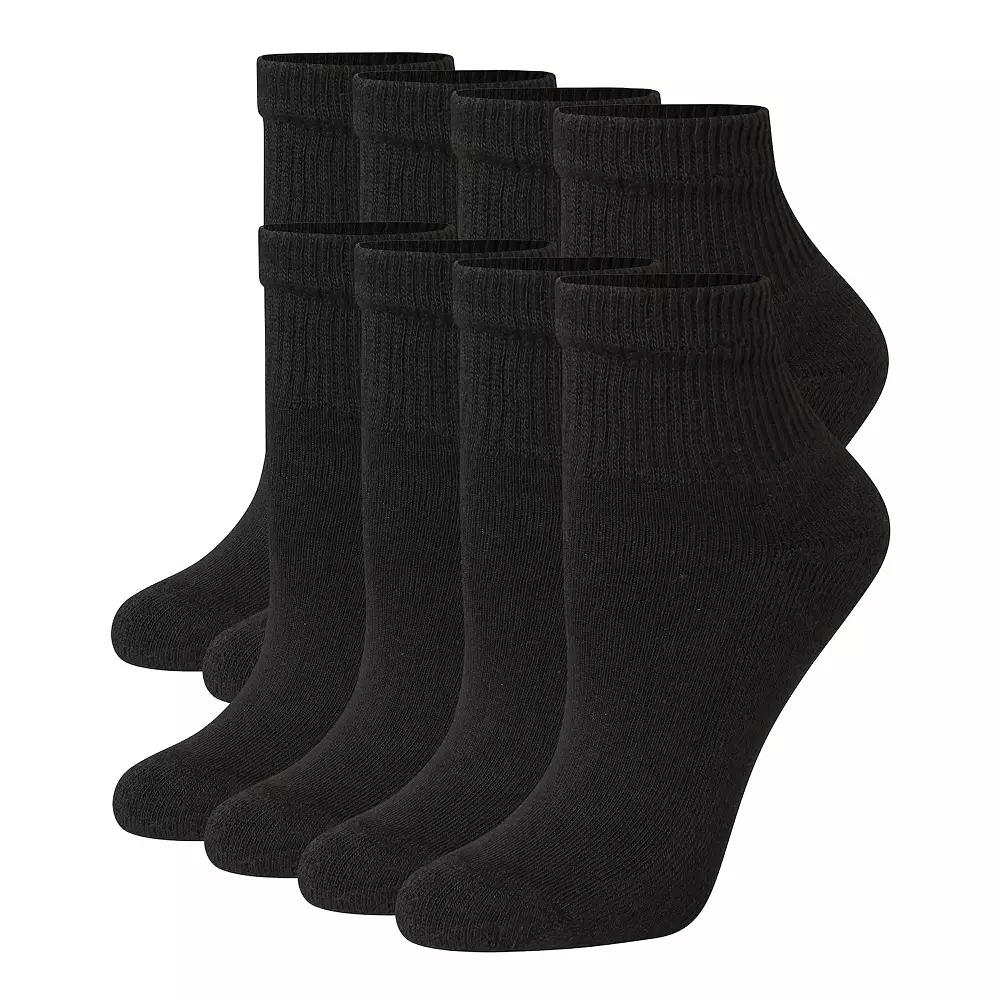 Women's Hanes® 8 Pairs Ultimate Cushioned Ankle Socks - HWUCA8,  Product Image