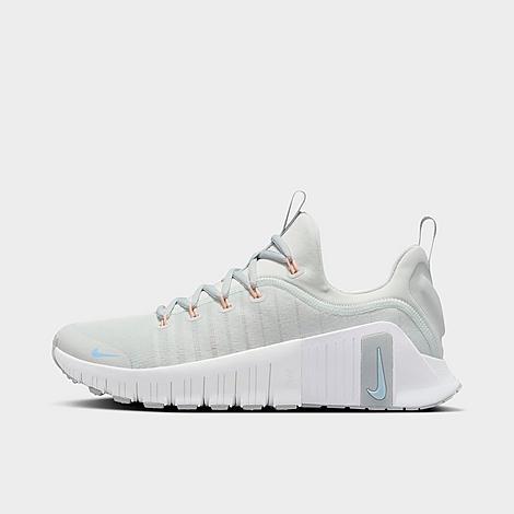 Nike Womens Free Metcon 6 Training Shoes in Photon Dust/Light Smoke Grey/Summit White Product Image