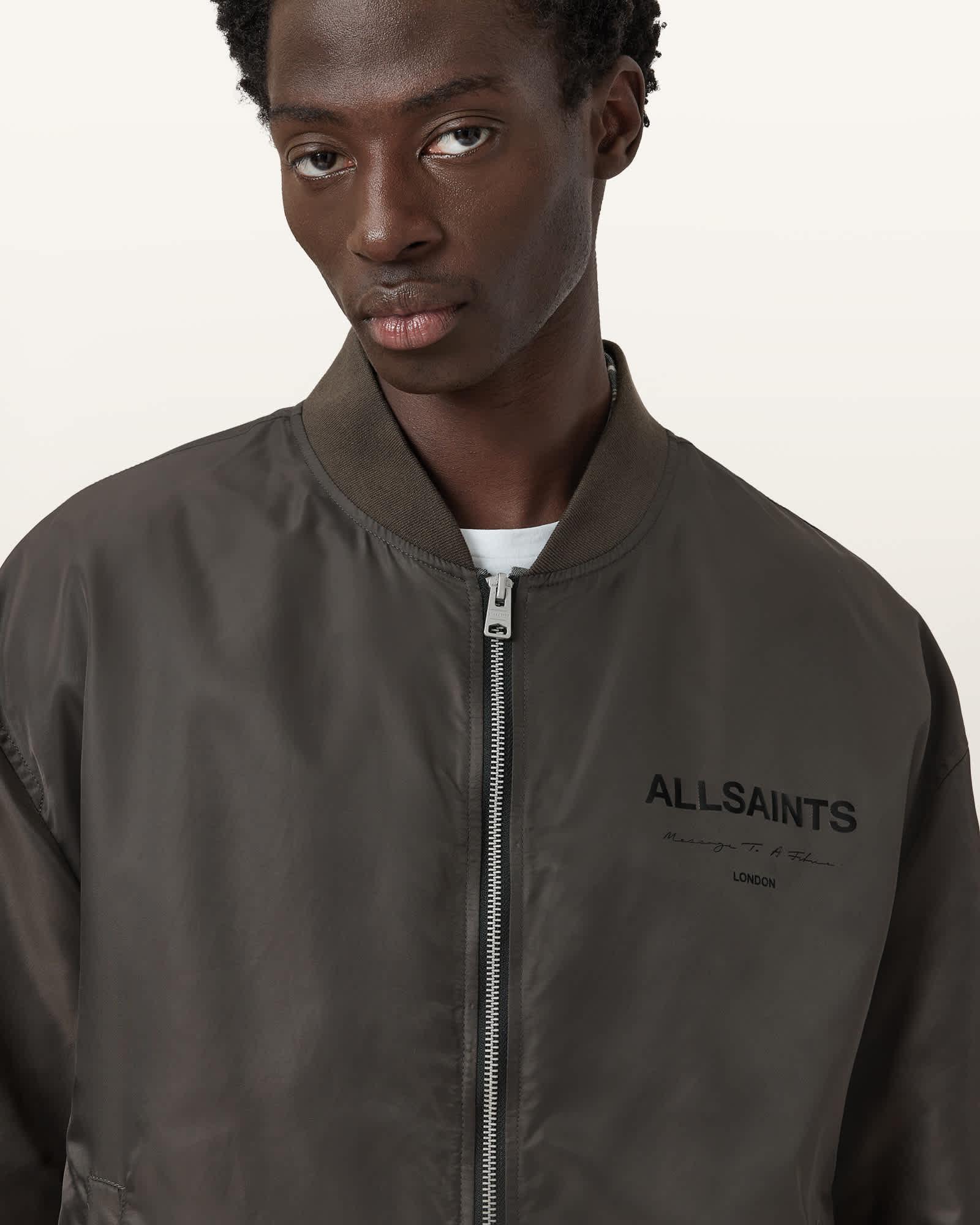 Future Bomber Jacket DULL KHAKI | ALLSAINTS US Product Image