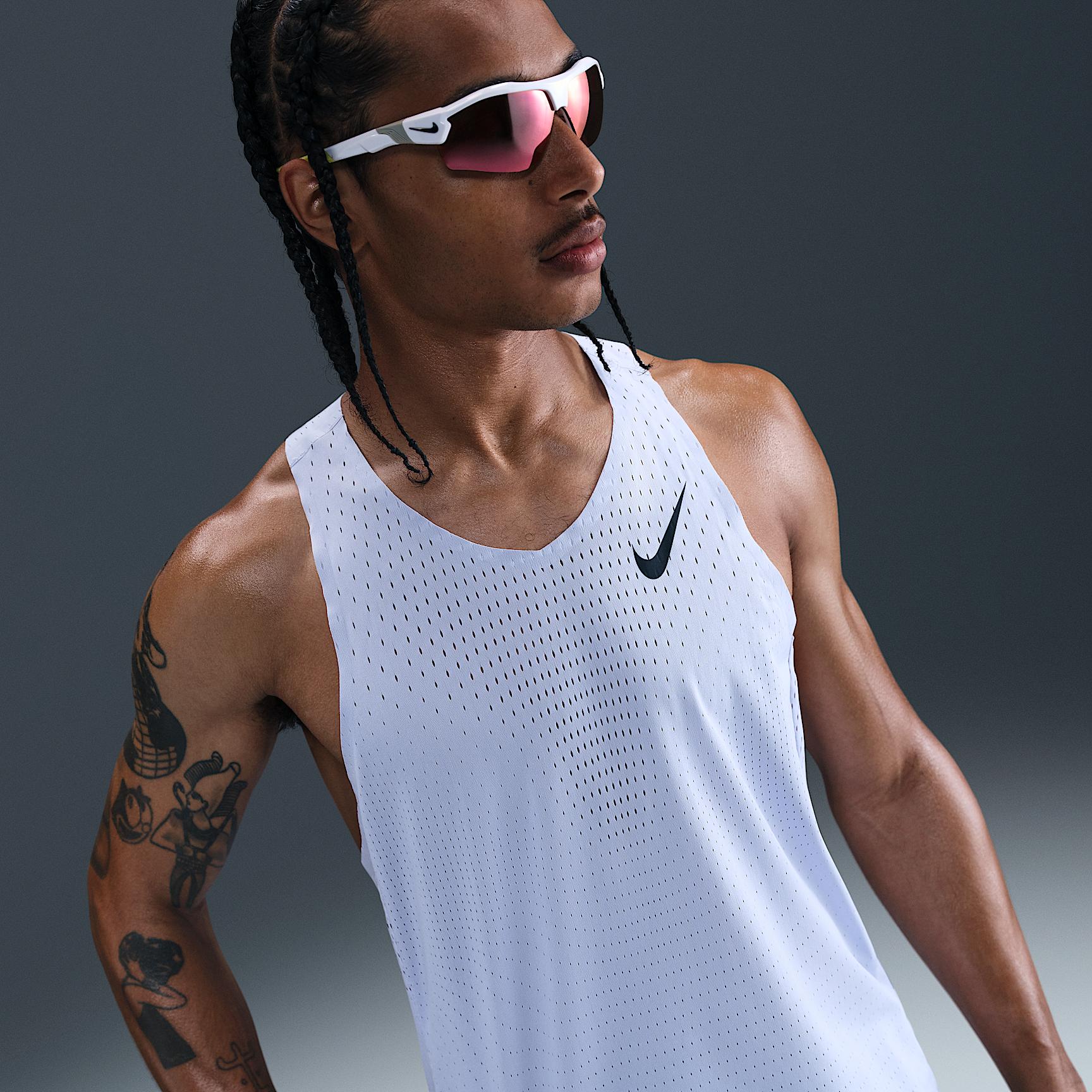 Nike Mens AeroSwift Dri-FIT ADV Running Singlet | FN4231-057 Product Image