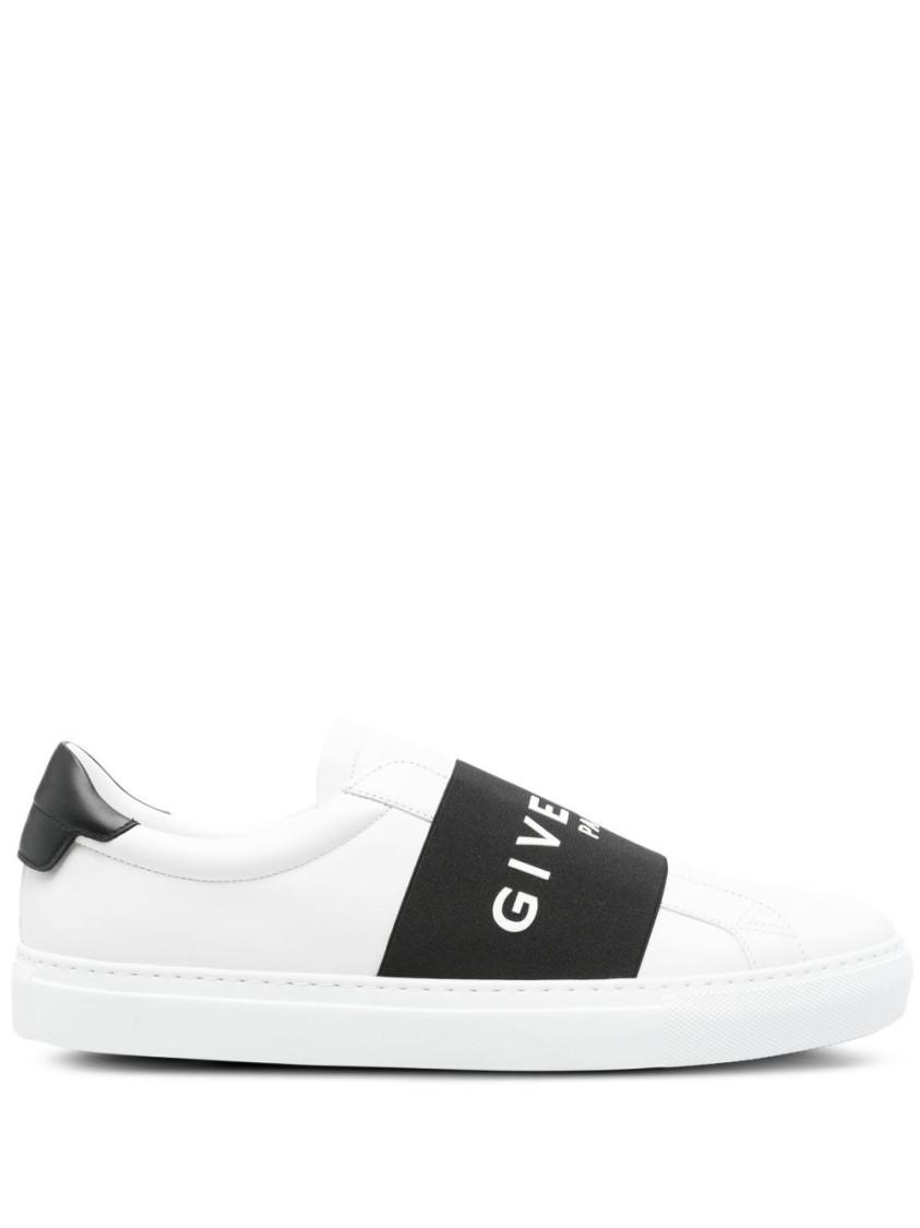 GIVENCHY Urban Street Sneakers In Leather With Elastic Band In Multi Product Image